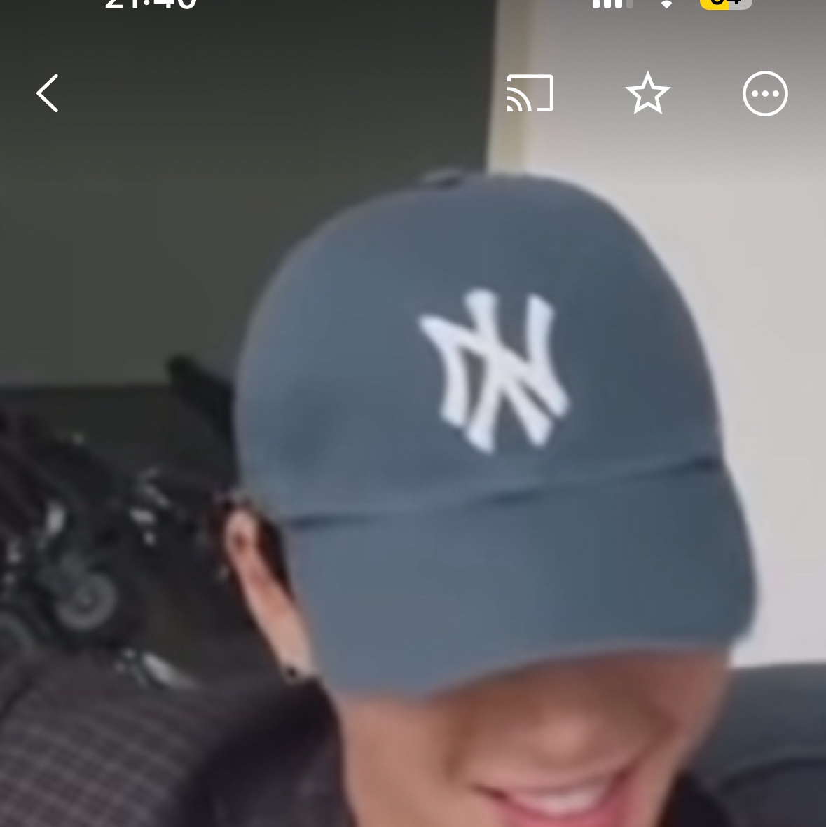 47 Brand New York Yankees 47 Clean Up Timber Blue 착용 스타일