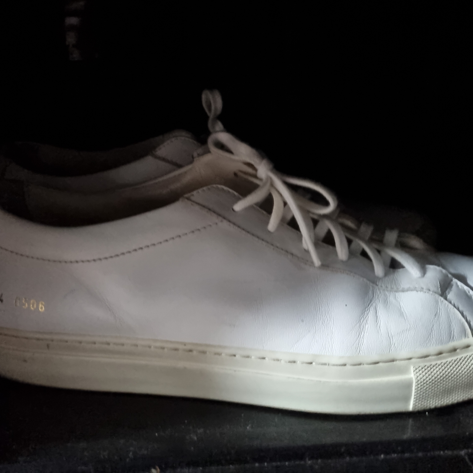 Common Projects Original Achilles Low White 착용 스타일