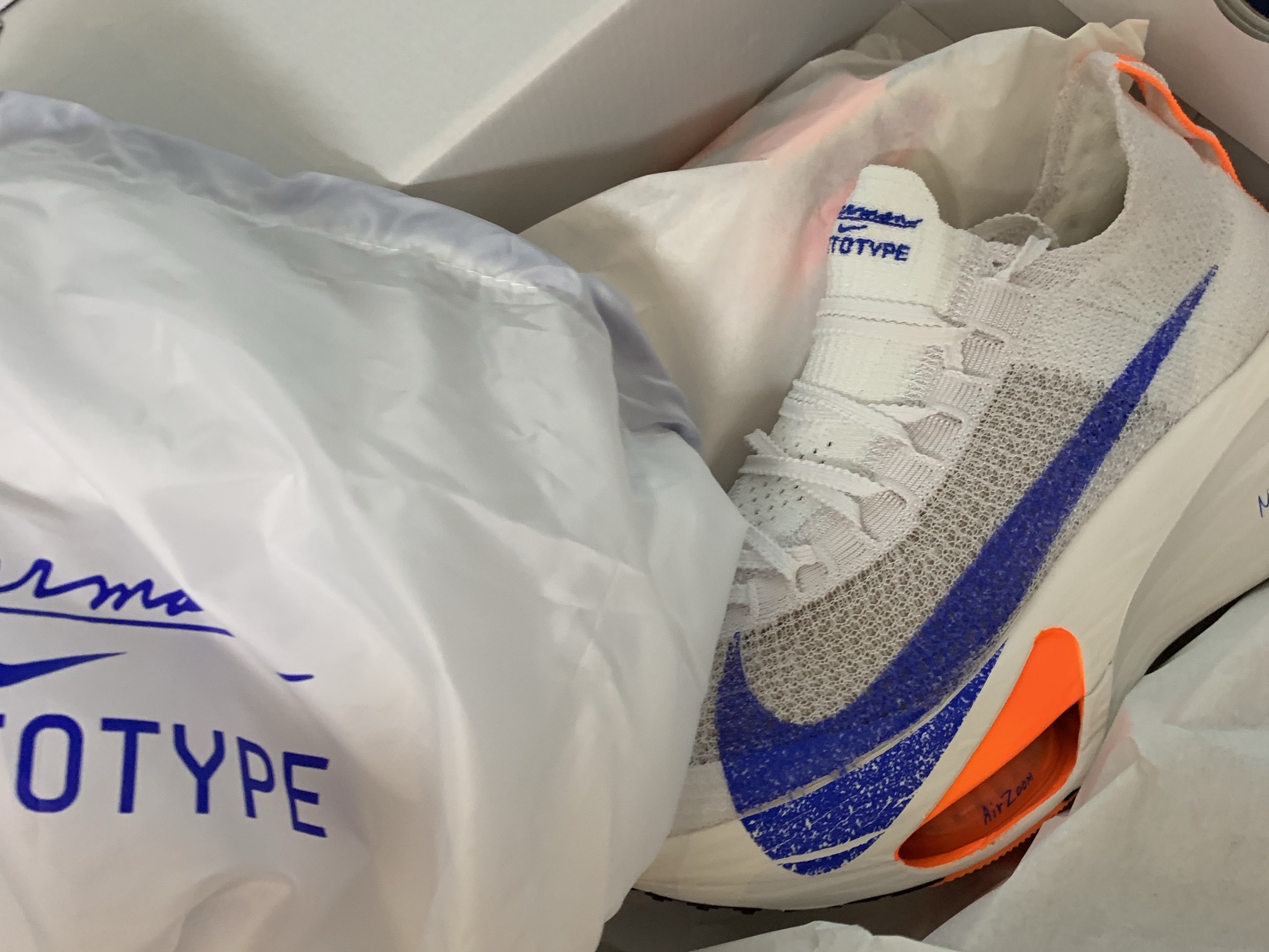 Nike Air Zoom Alphafly Next% 3 Blueprint 착용 스타일