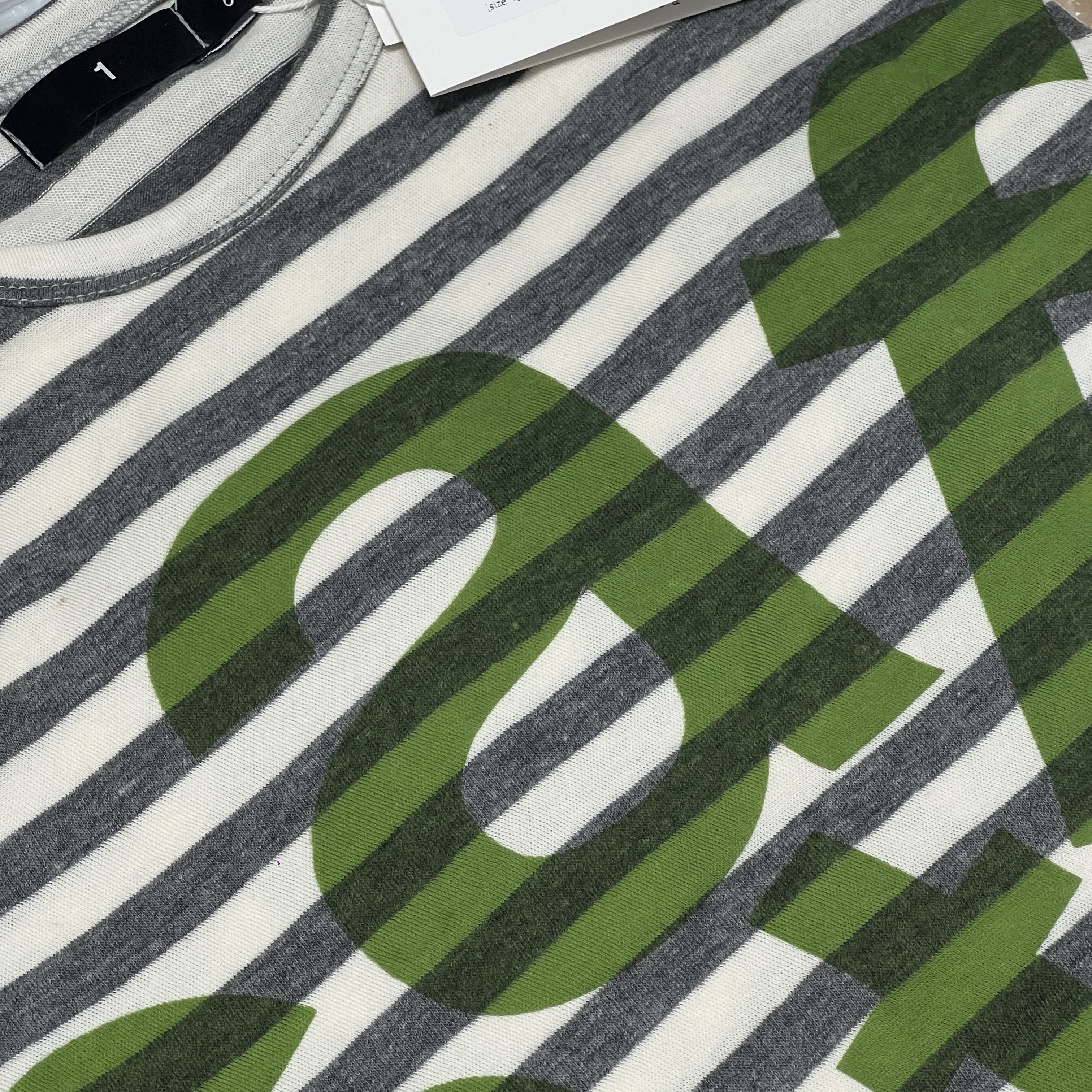 [KREAM 단독] Safarispot Ticketing Stripe Border Tee Gray, [예약 배송][KREAM 단독] Safarispot Basic Safari T-Shirt White 착용 스타일 - 2