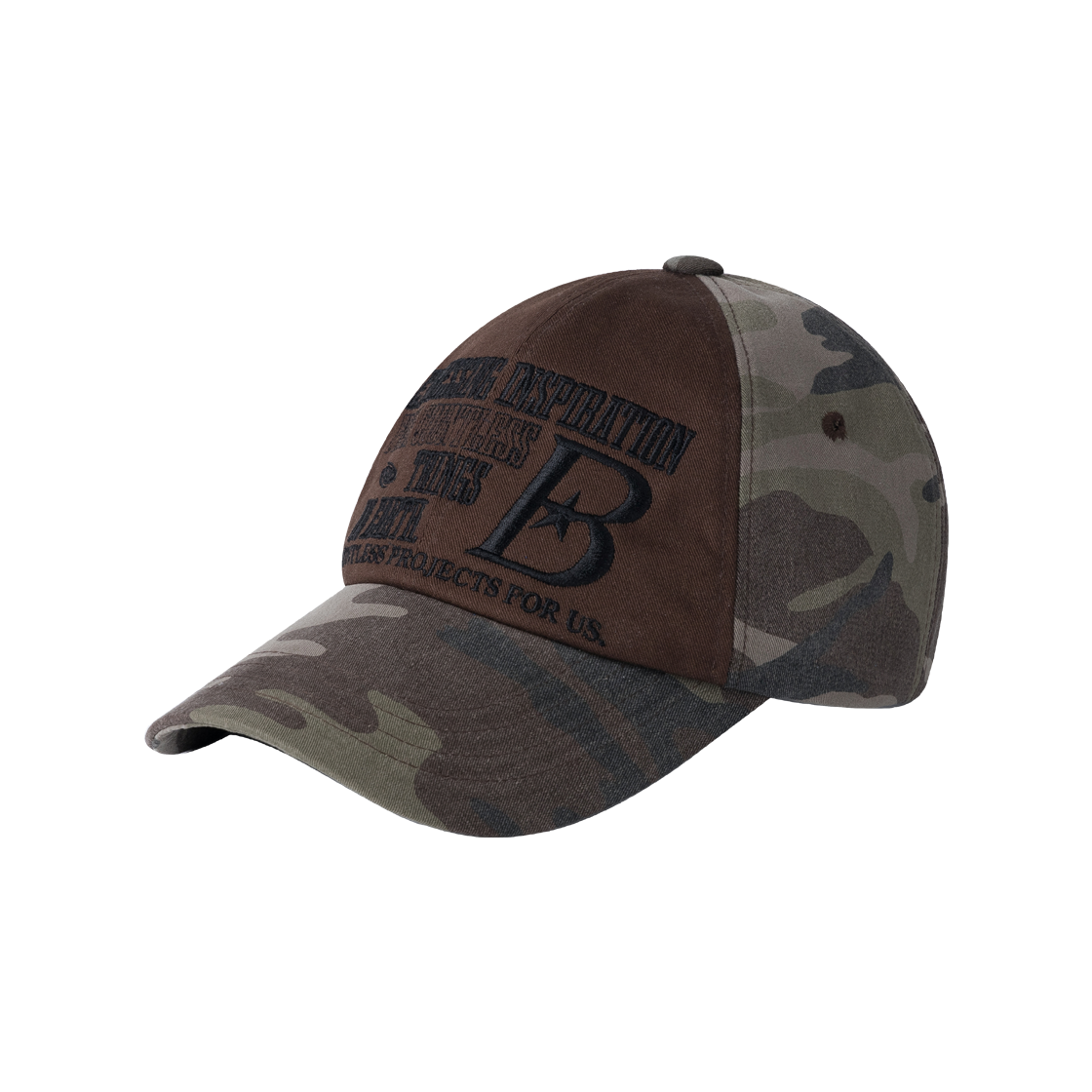 [BAUF]B LOGO damage ball cap/追跡付 BAUF]B LOGO damage ball cap/追跡付