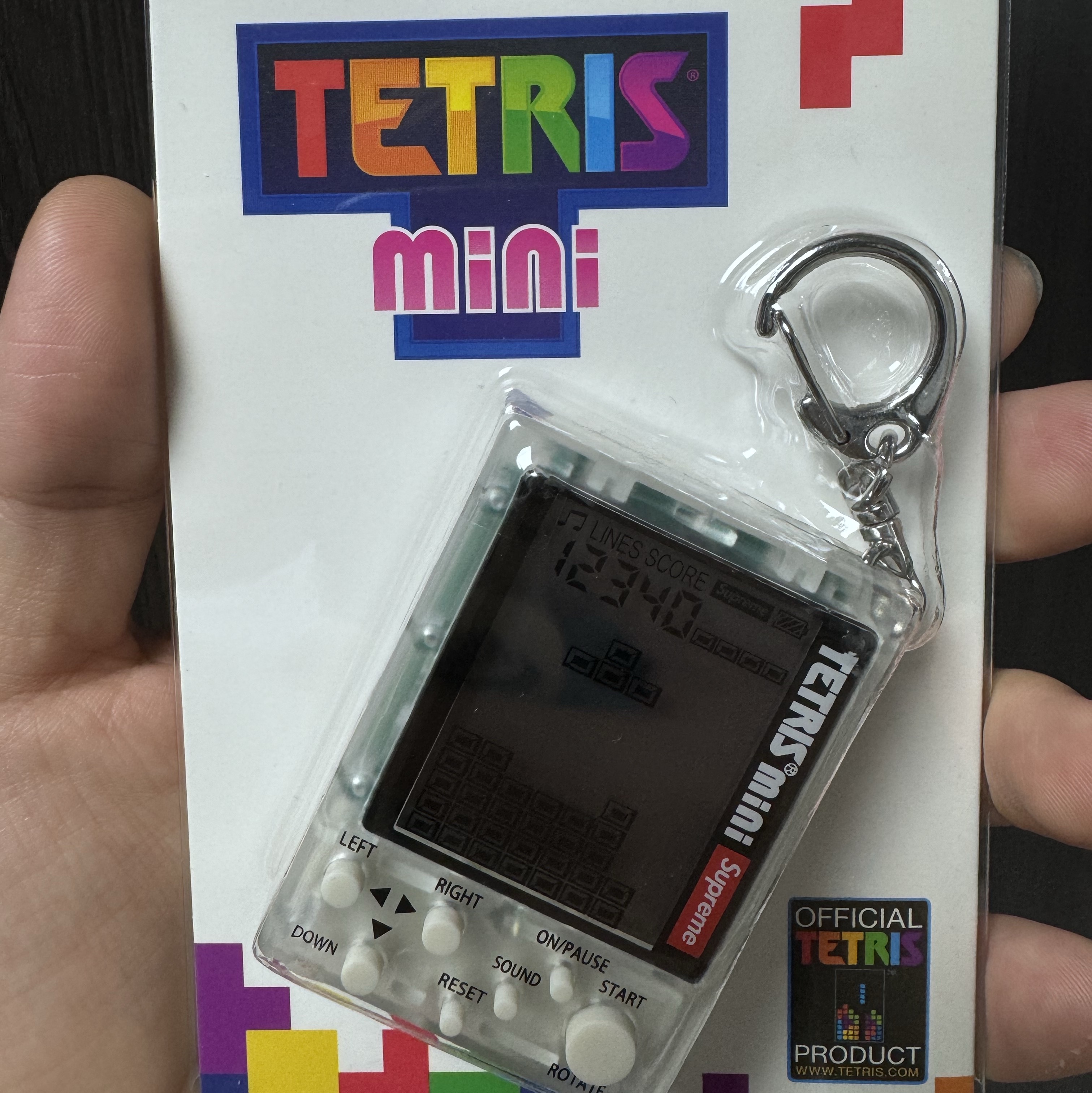 Supreme x Tetris Mini Clear - 24SS (Korean Ver.) 착용 스타일