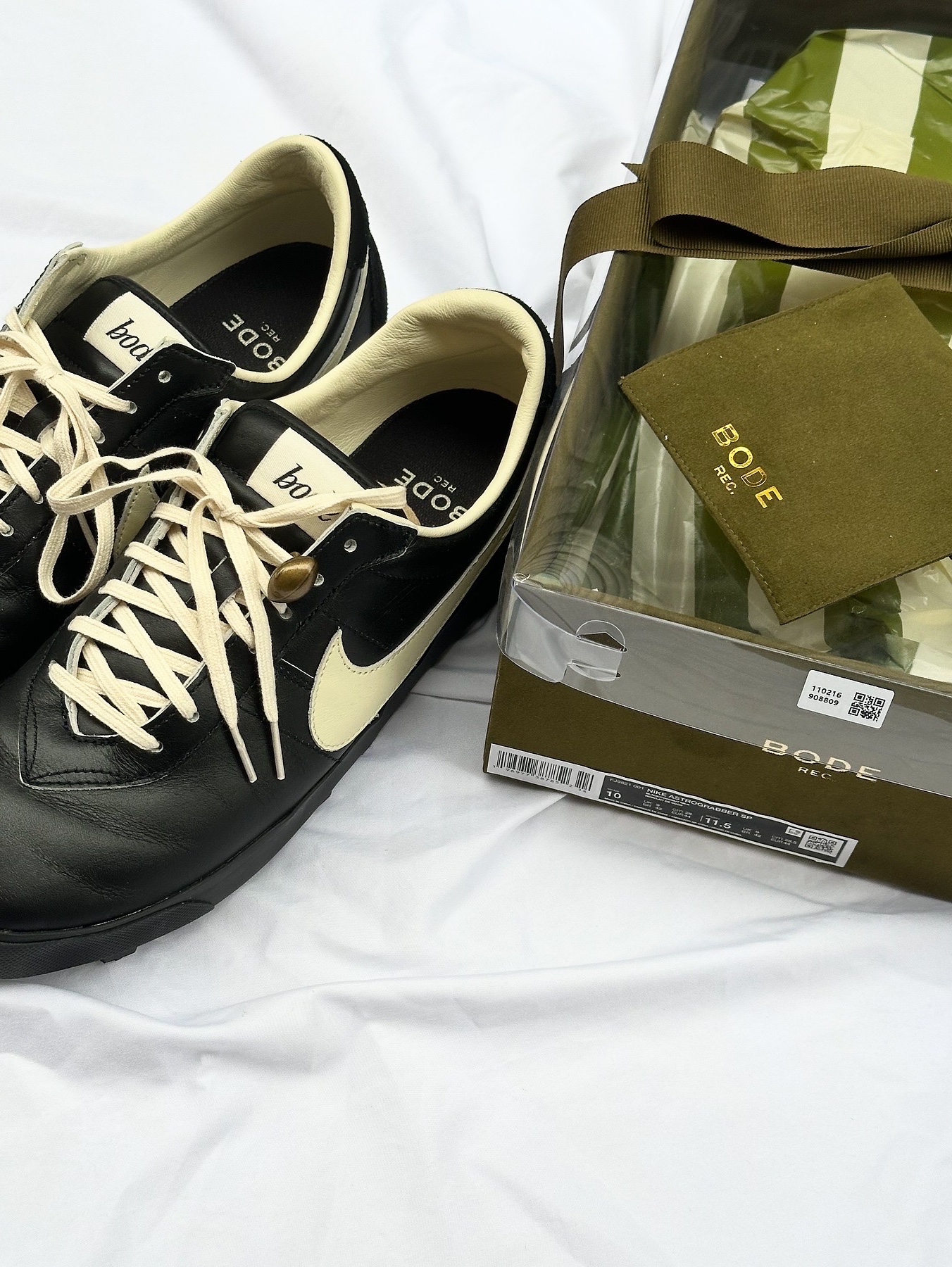 Nike x Bode Astrograbber SP Black and Coconut Milk 착용 스타일 - 4