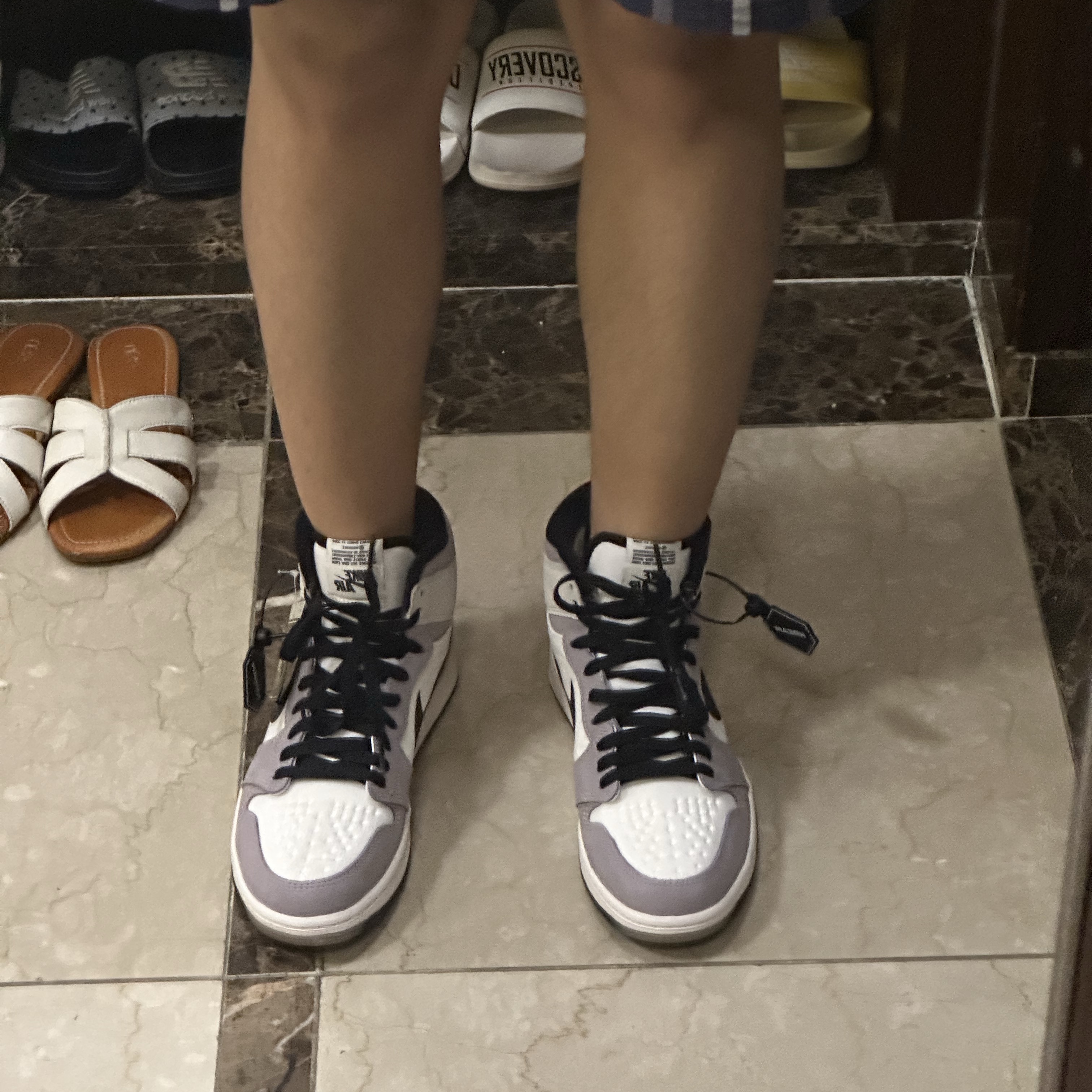 Jordan 1 Element Gore-Tex Sail 착용 스타일 - 2