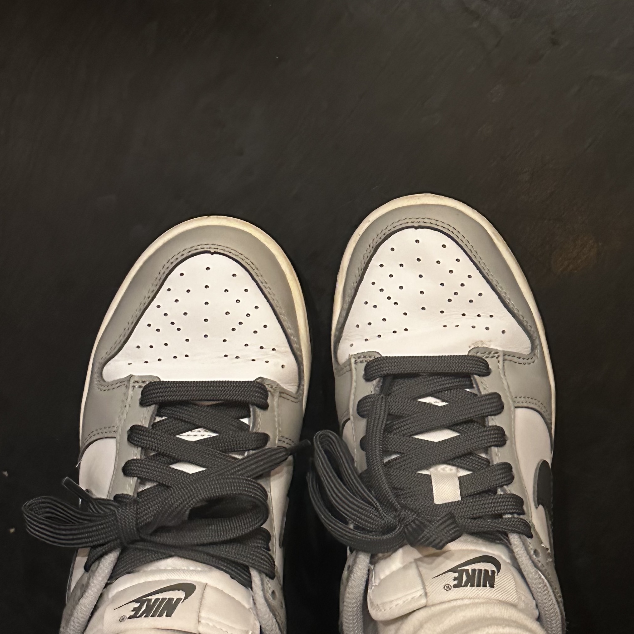 (W) Nike Dunk Low Light Smoke Grey 착용 스타일