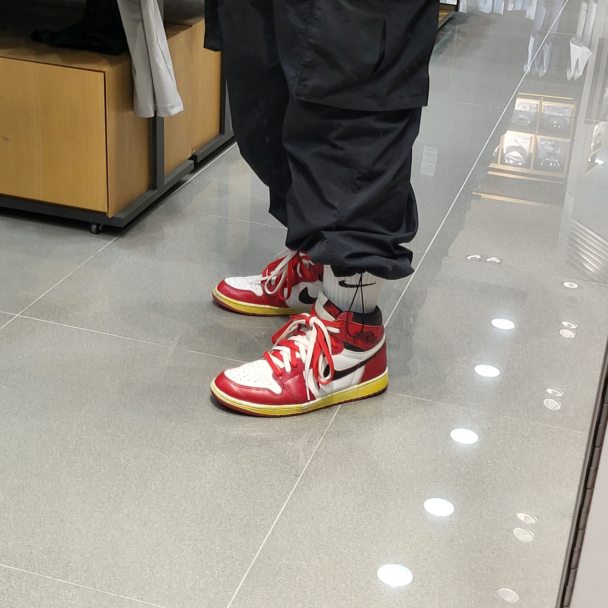Jordan 1 Retro High OG Heritage 착용 스타일
