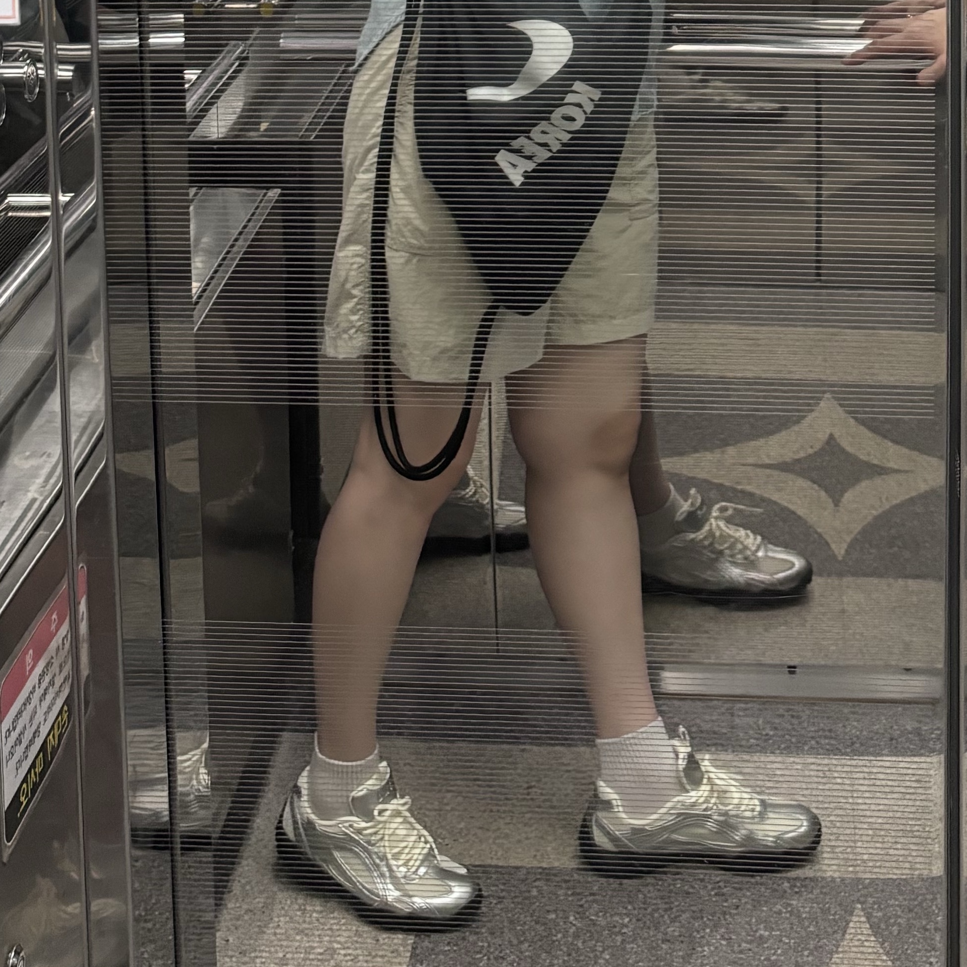 Fila Echappe MS Silver Moon 착용 스타일