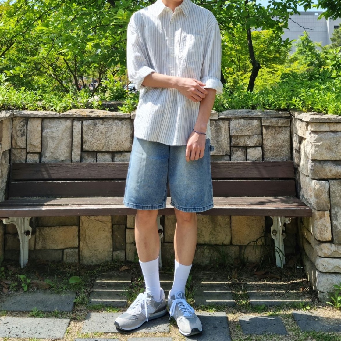 New Balance 574 Legacy Grey 착용 스타일
