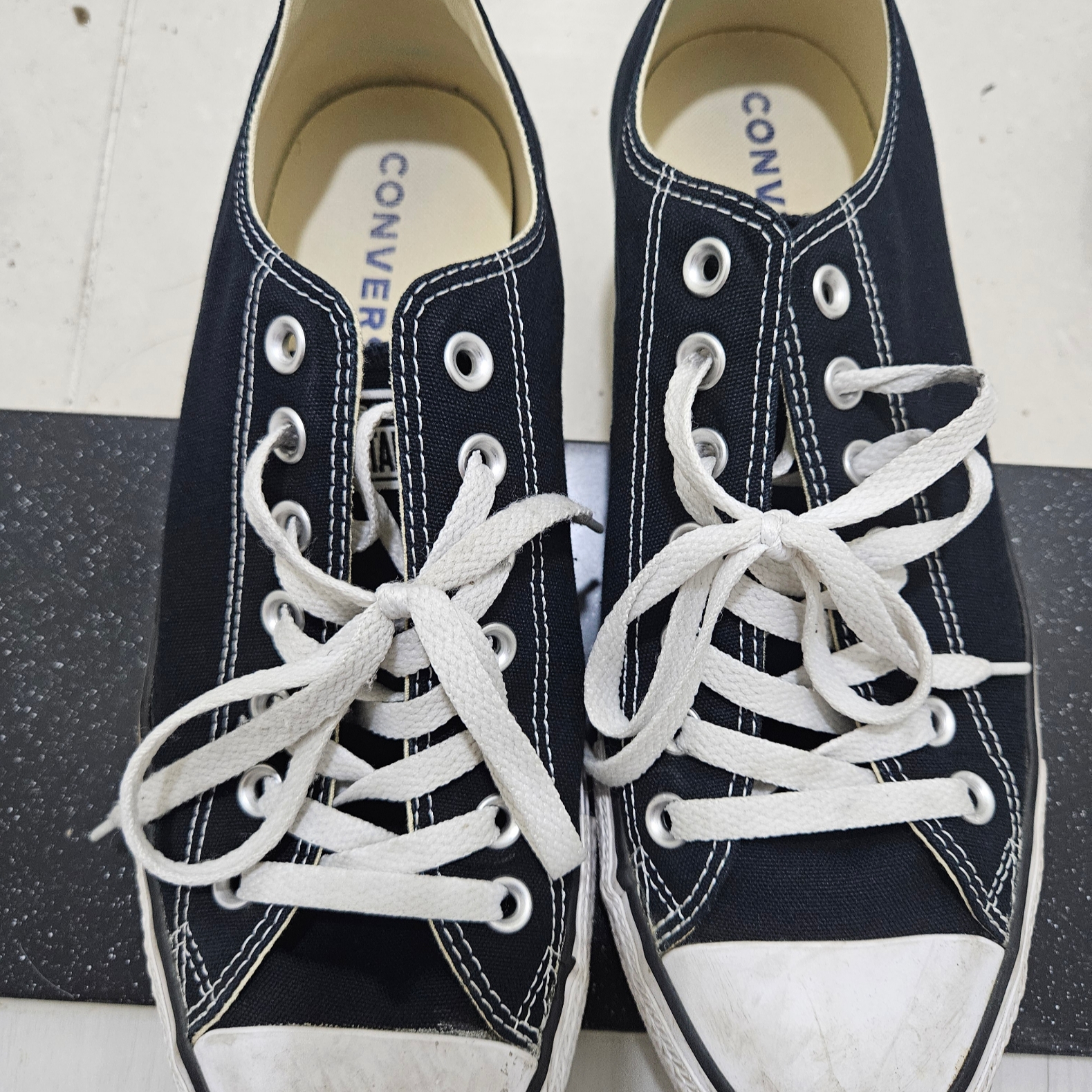 Converse Chuck Taylor All Star Ox Black 착용 스타일