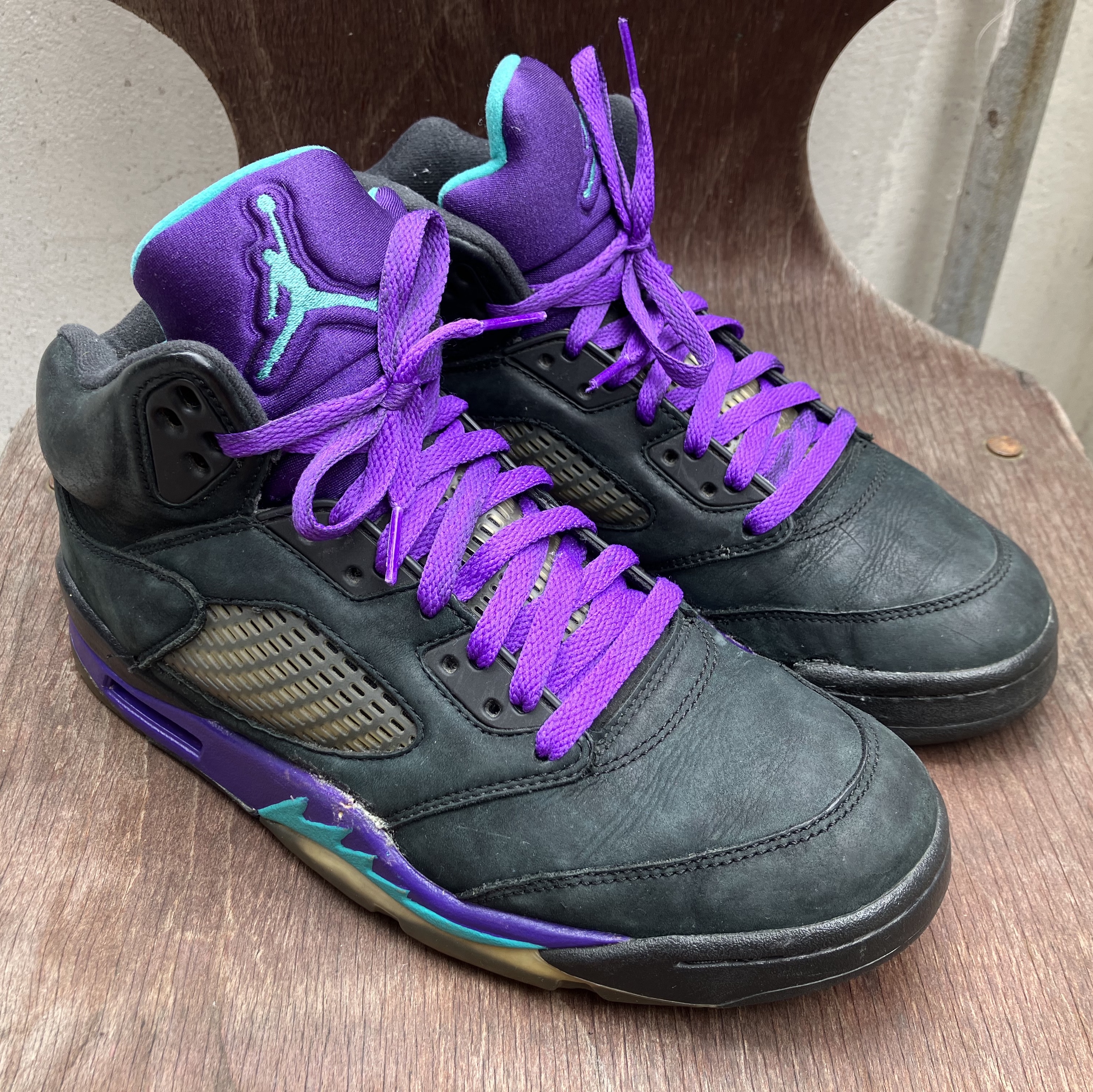 Jordan 5 Retro Black Grape 2013 착용 스타일
