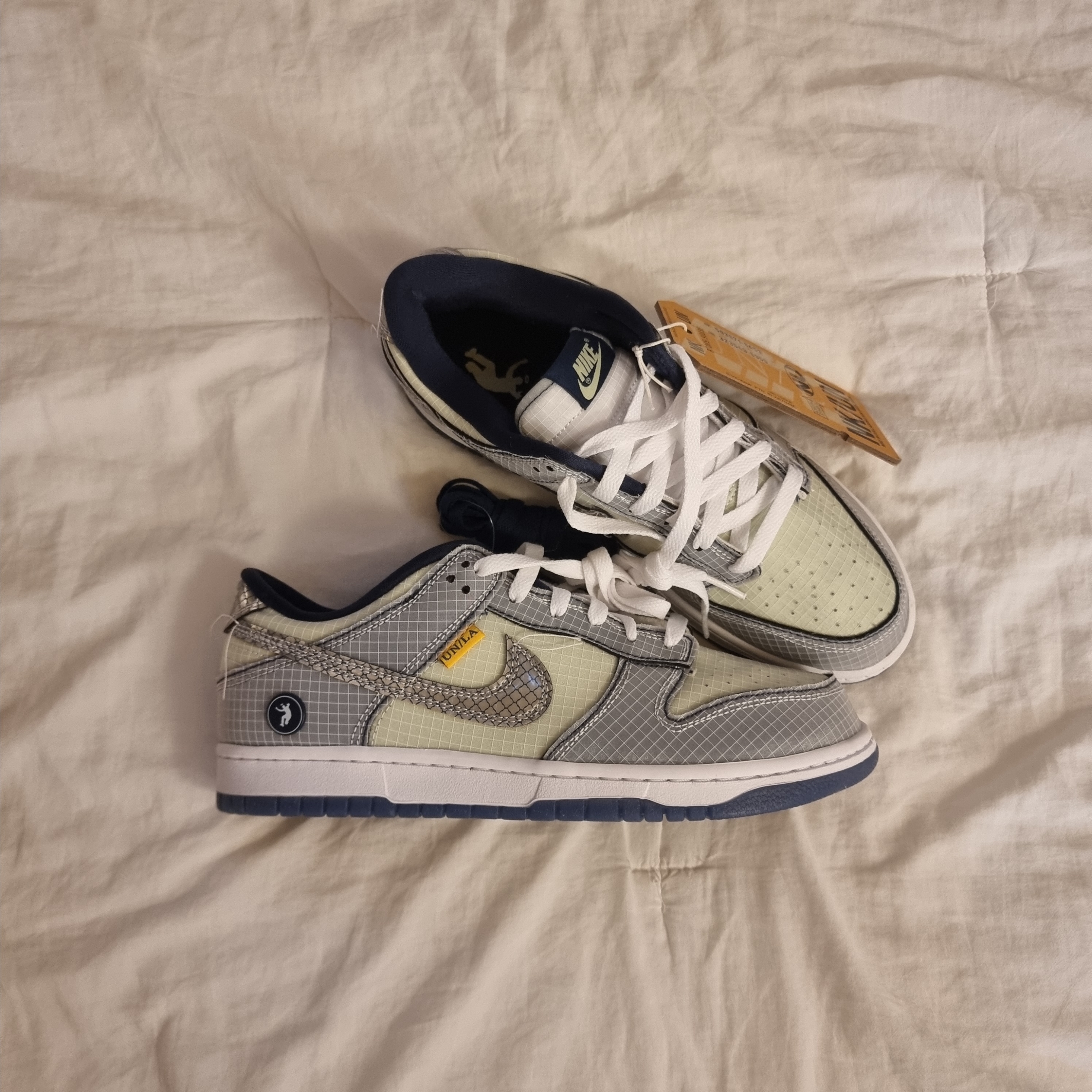 Nike x Union Dunk Low Passport Pack Pistachio 착용 스타일 - 2