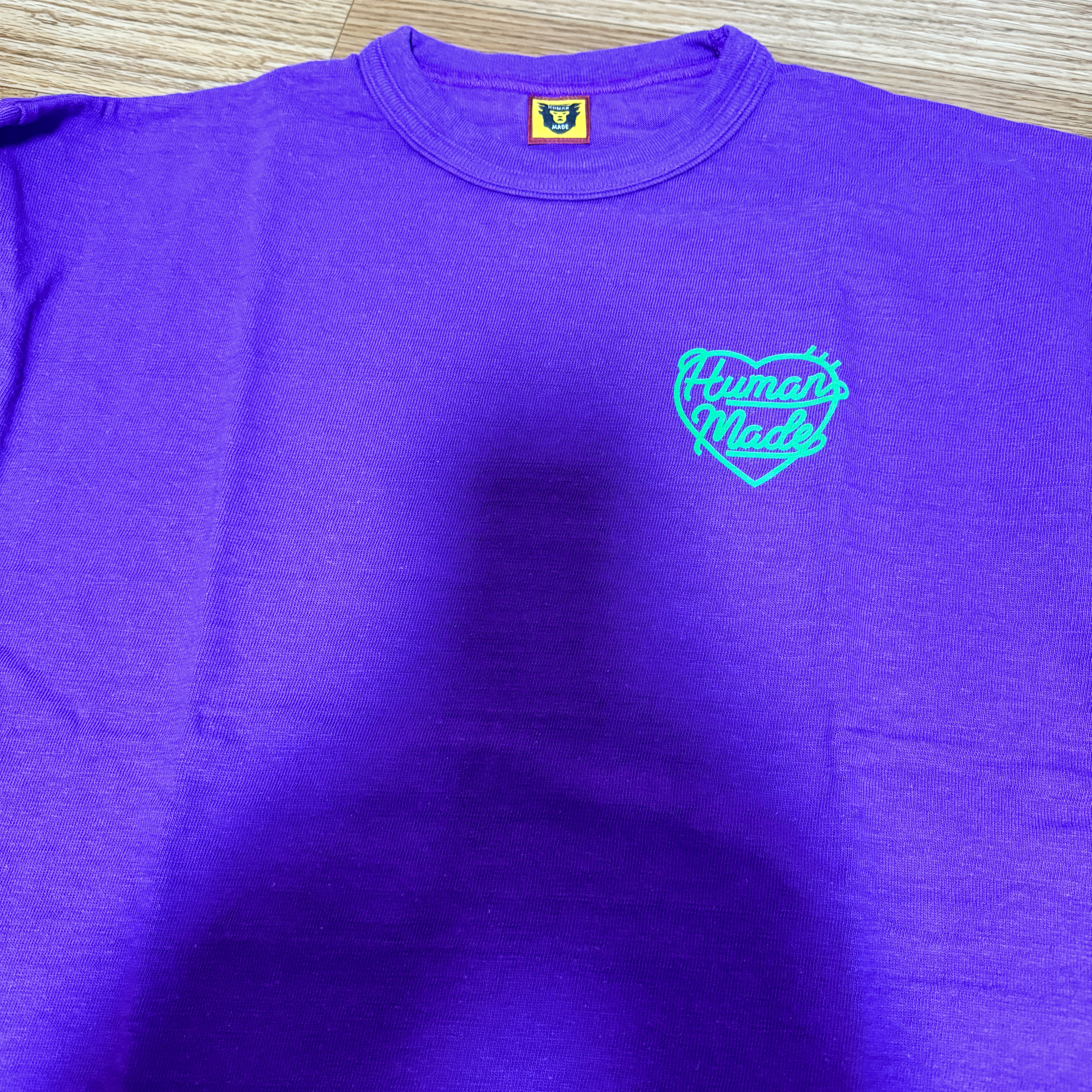 Human Made Color T-Shirt Purple 착용 스타일 - 2