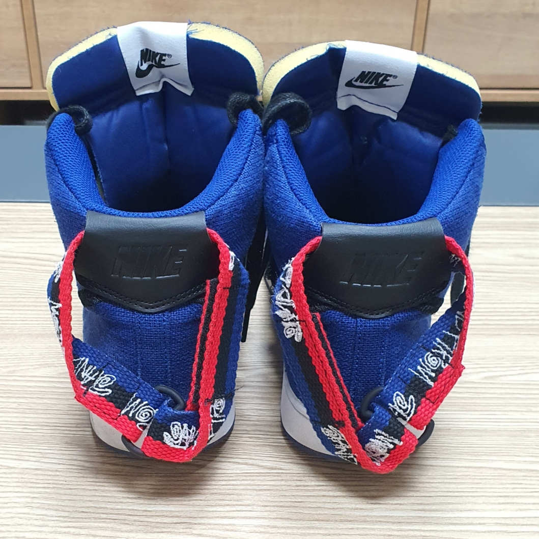 Nike x Stussy Vandal High Deep Royal Blue 착용 스타일 - 4