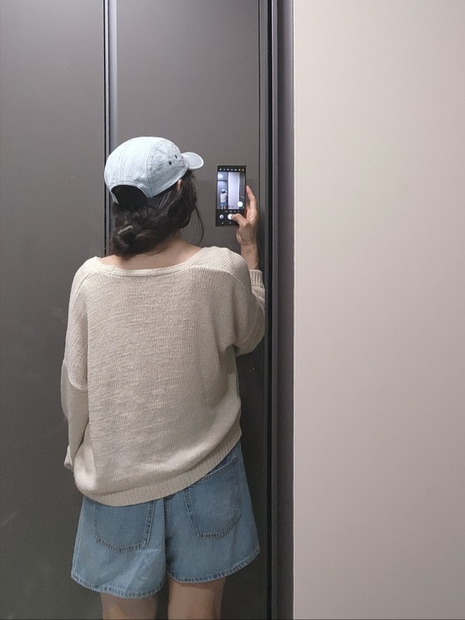 Maison Mihara Yasuhiro Blakey VL OG Sole Leather Low-top Sneakers White, Supreme Denim Camp Cap Washed Blue - 22FW 착용 스타일 - 3
