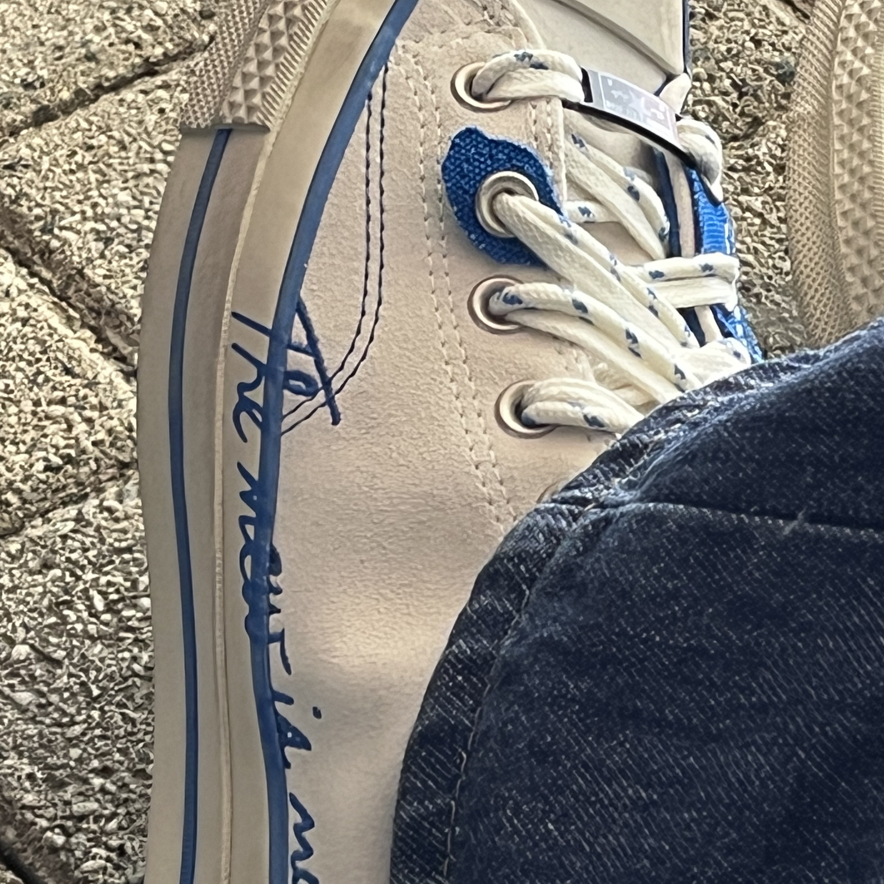 Converse x Ader Error Chuck 70 High White 착용 스타일 - 1