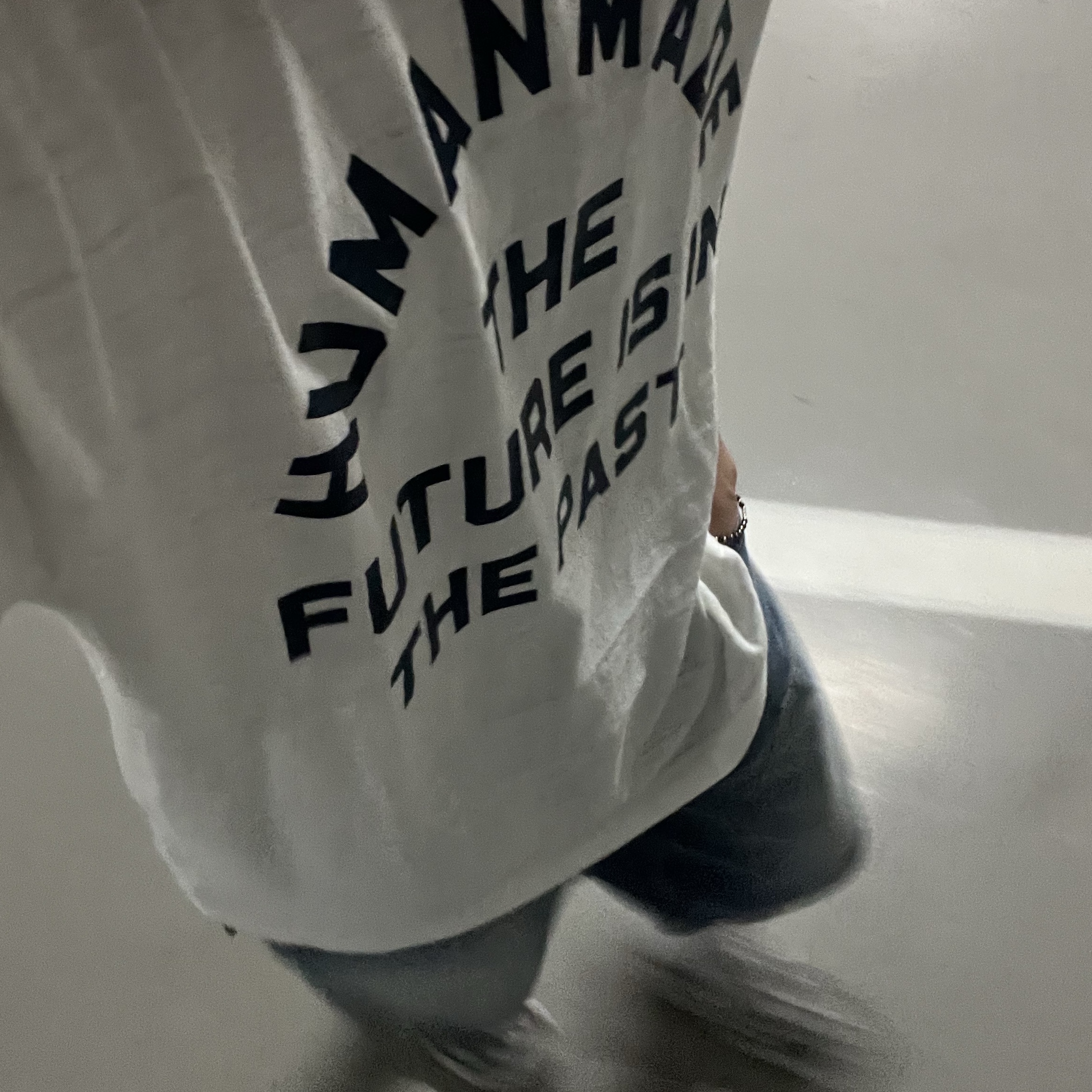 Human Made Graphic T-Shirt #10 White 착용 스타일 - 2