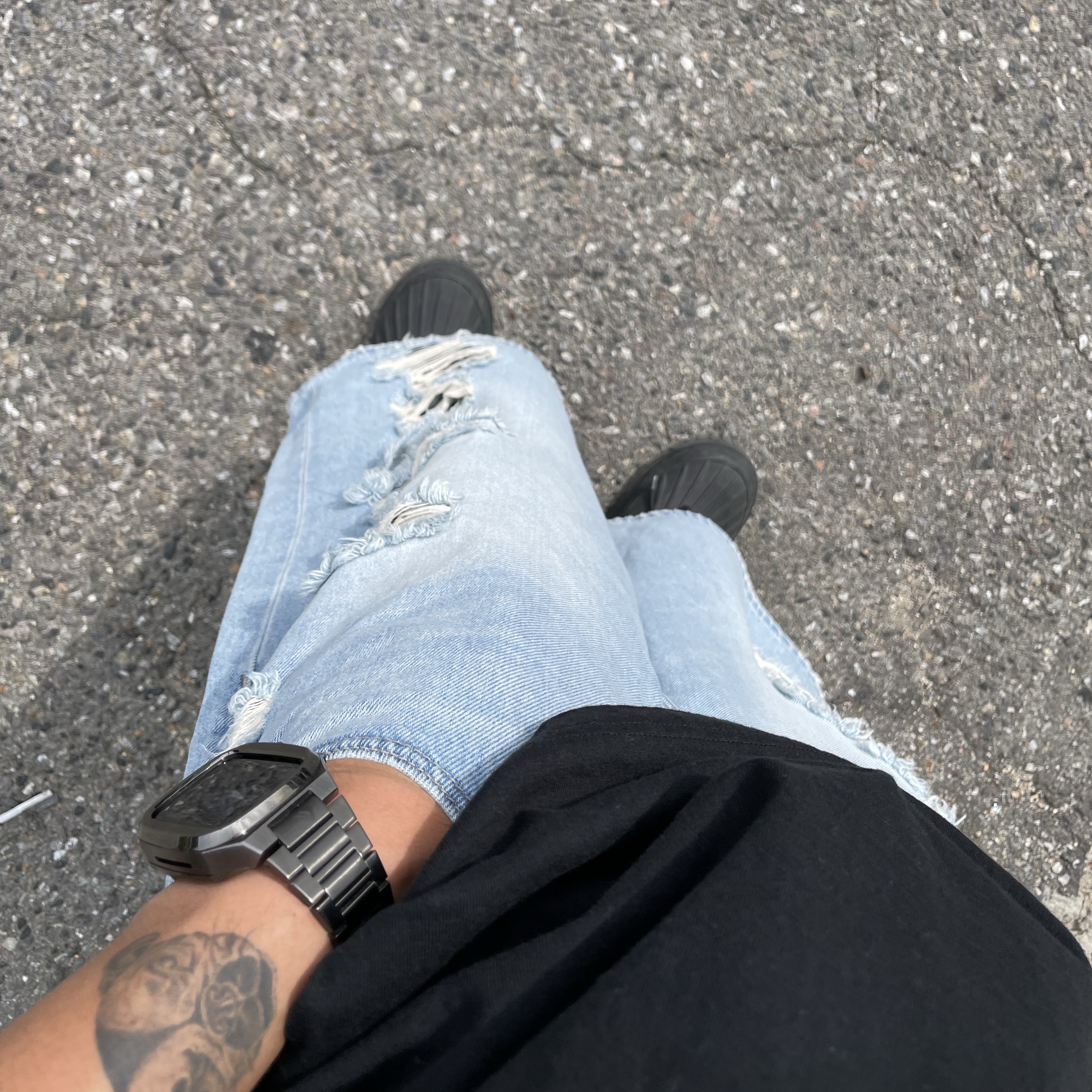 Supreme Metal Lighter Holster - 19SS, Axel Arigato Cryo Combat Boots Black 착용 스타일 - 3