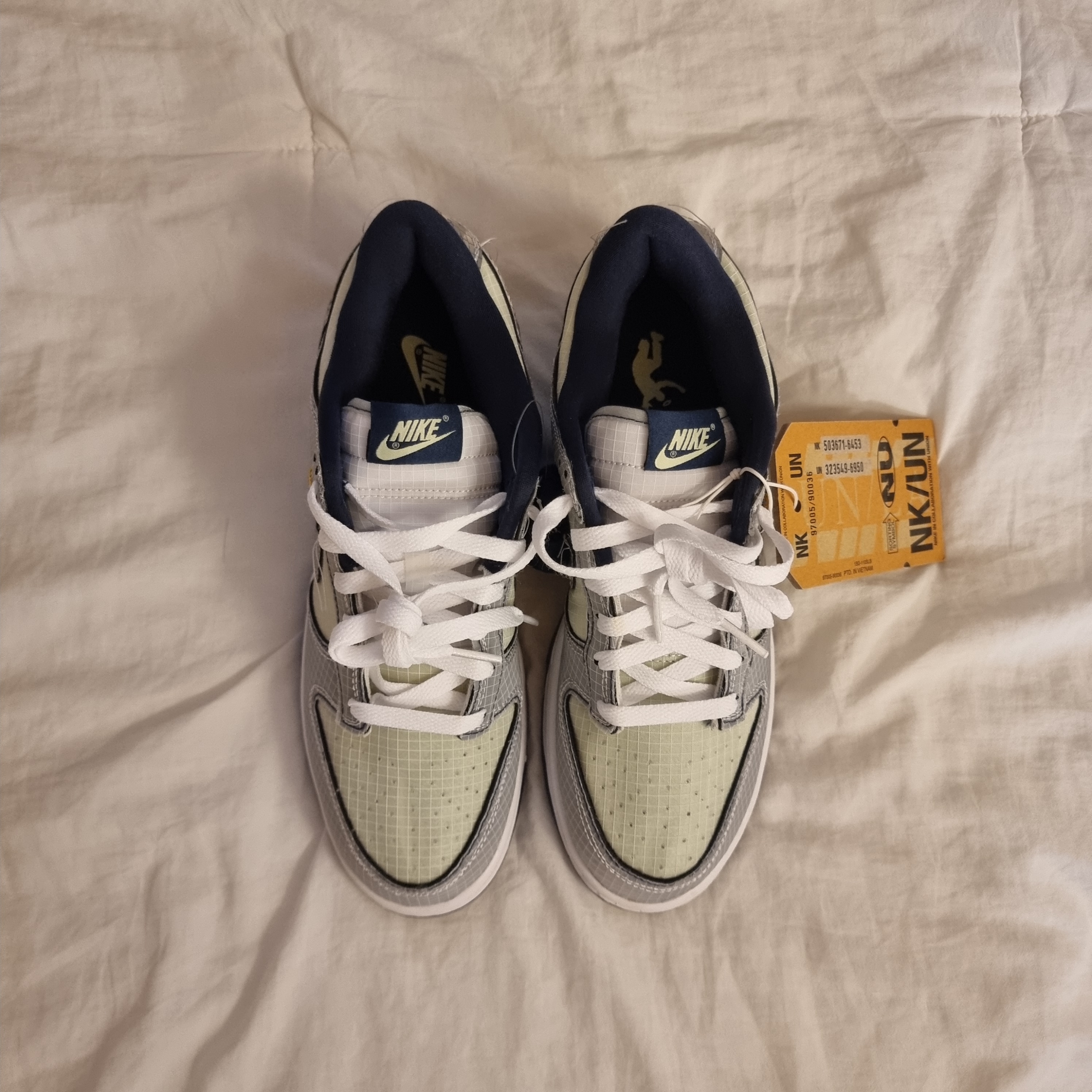 Nike x Union Dunk Low Passport Pack Pistachio 착용 스타일 - 3