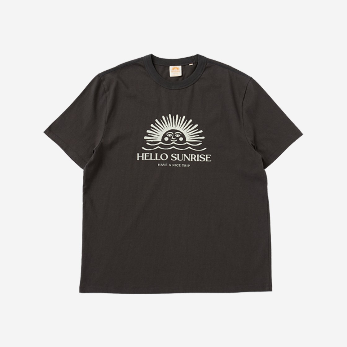 Hello Sunrise Original Logo Tee Charcoal 상세 이미지 1