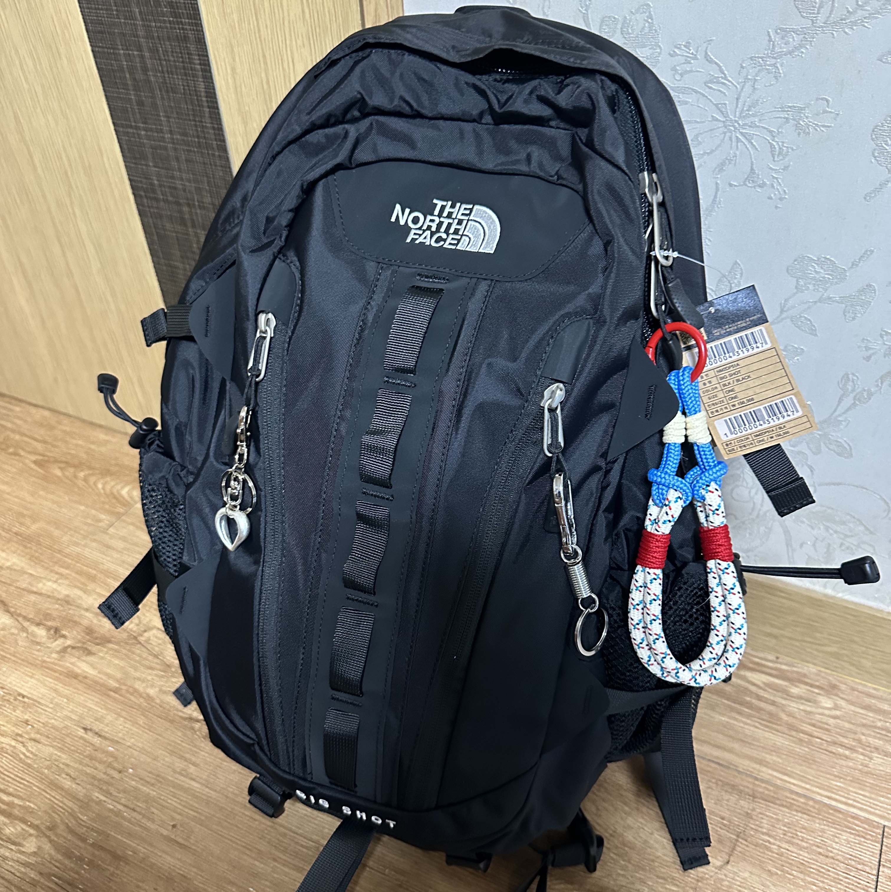 The North Face Big Shot Black 착용 스타일 - 3
