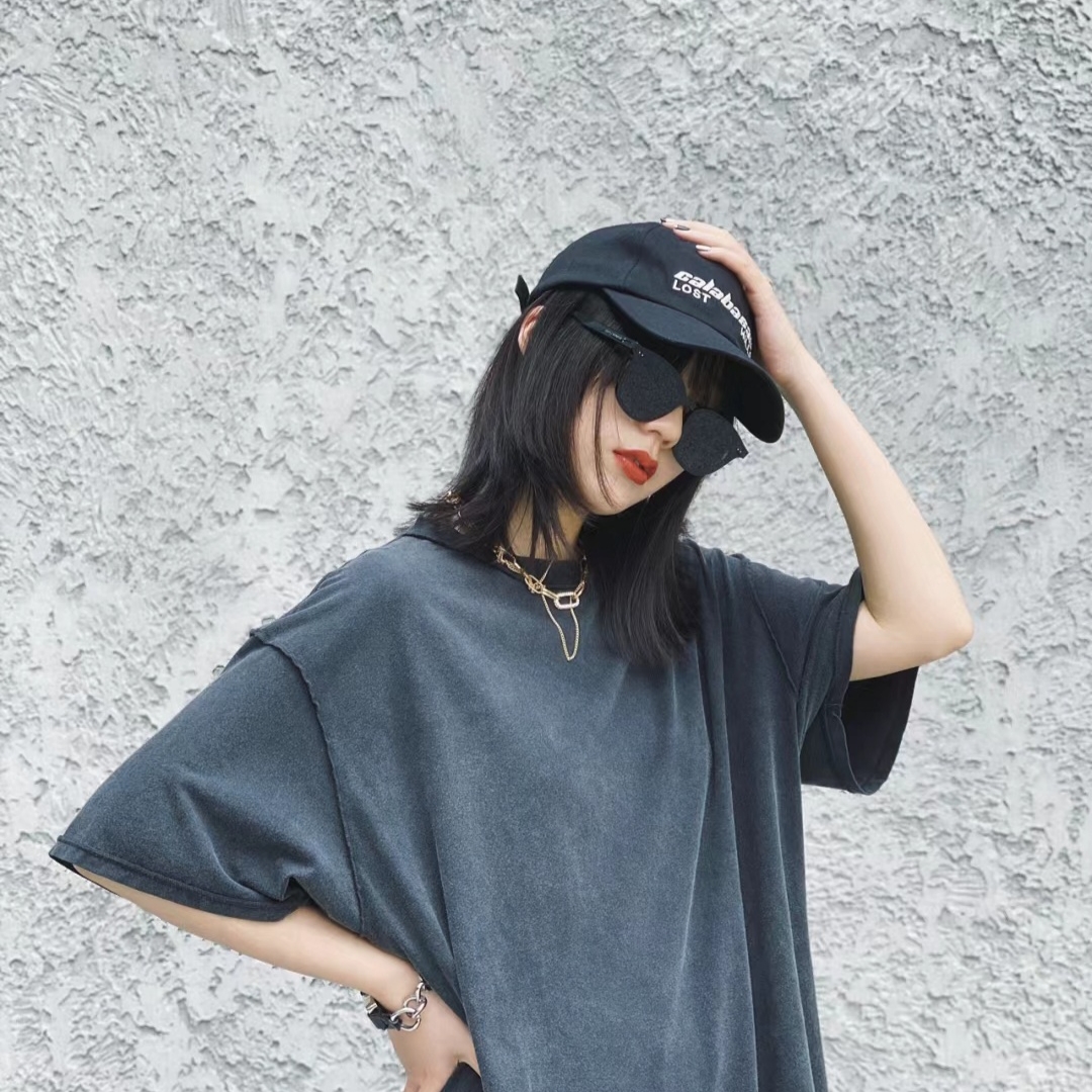 Gentle Monster Lang 01 Black 착용 스타일
