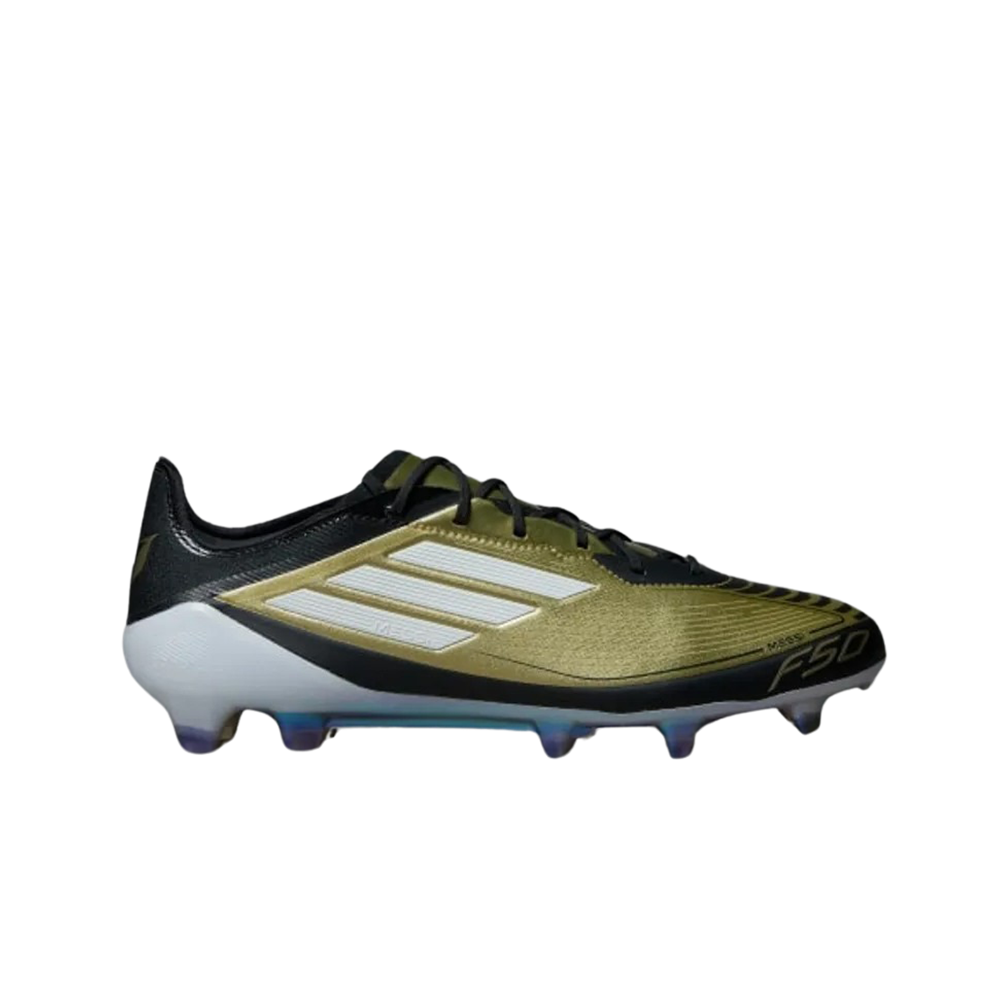 아디다스 메시 F50 엘리트 FG 메시 골드 메탈릭(Adidas Messi F50 Elite FG Messi Gold Metallic)