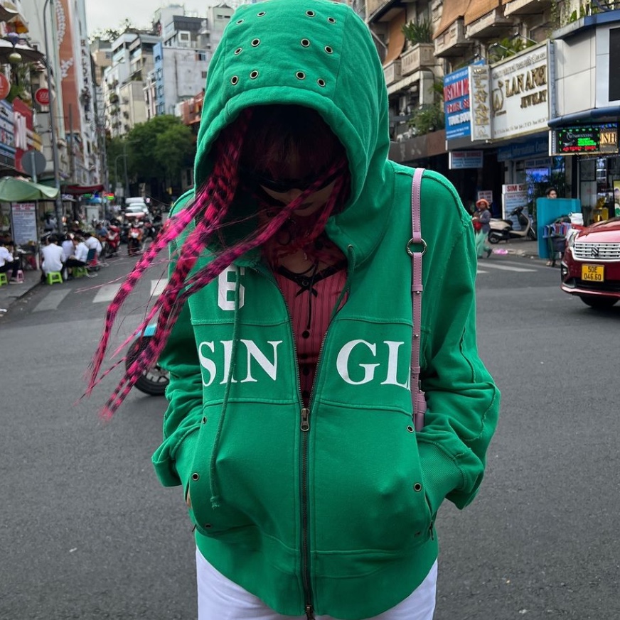 Cotchs Single Hooded Zip Up 착용 스타일