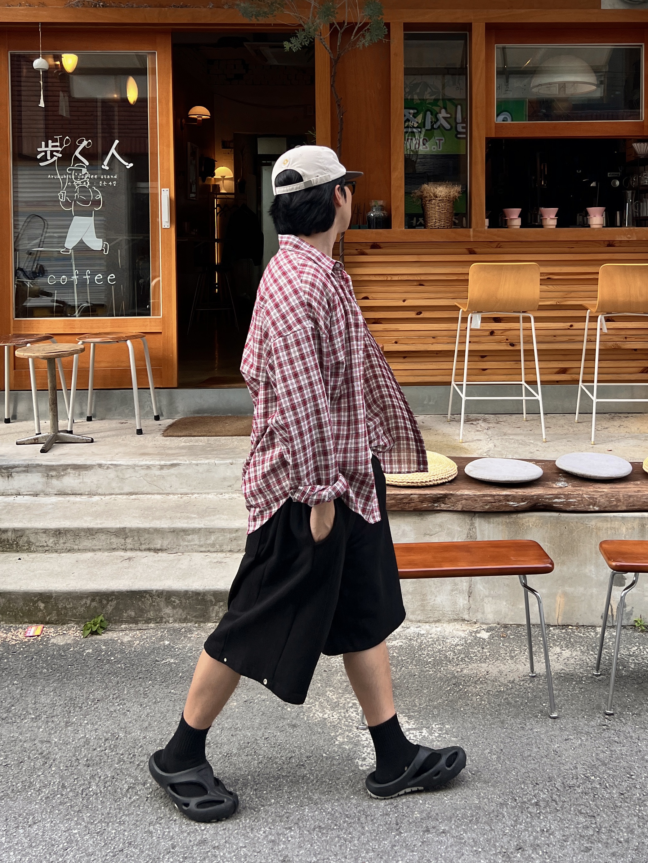 Keen Shanti Black Dawn Blue 착용 스타일 - 3