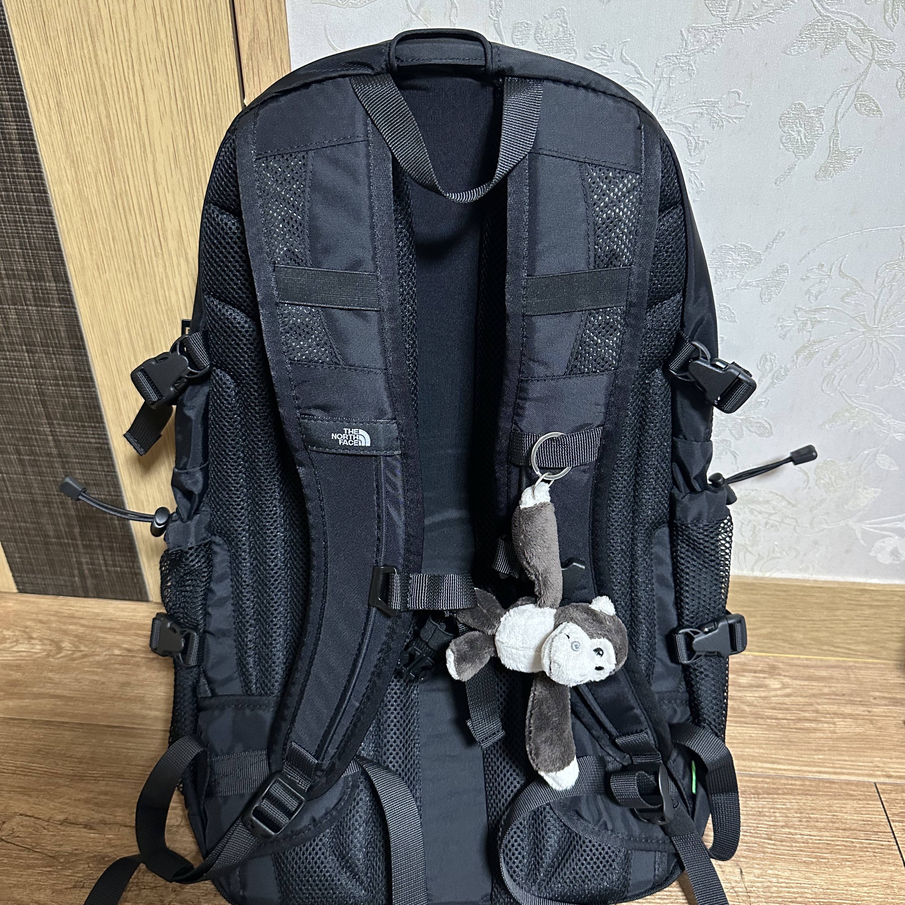 The North Face Big Shot Black 착용 스타일 - 2