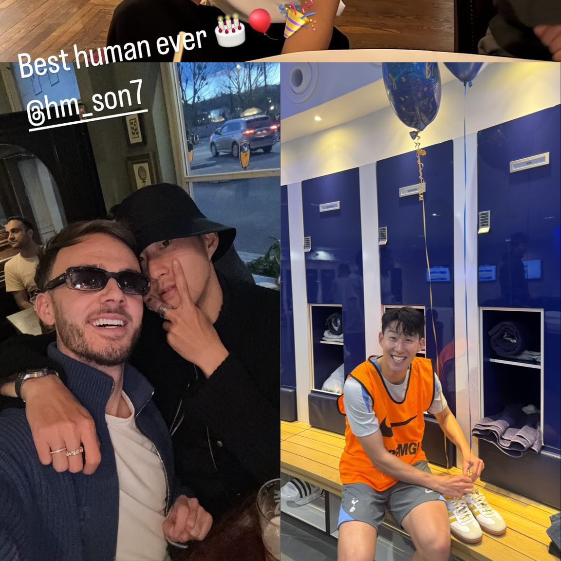 Adidas x Sporty & Rich Samba OG Cloud White Bold Gold 착용 스타일