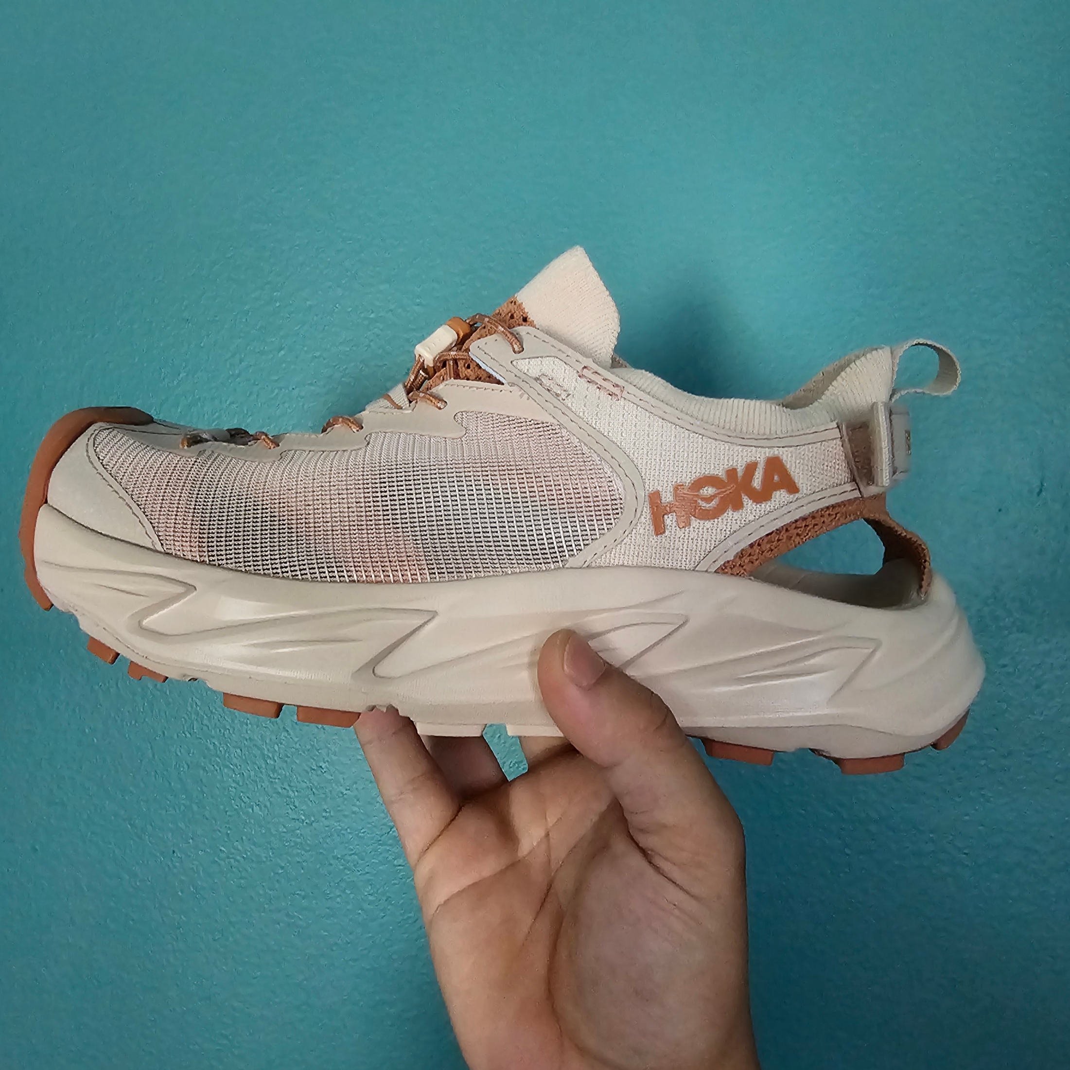 (W) Hoka Hopara 2 Cream 착용 스타일