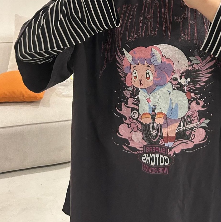 Cotchs Lanbo Tee 착용 스타일