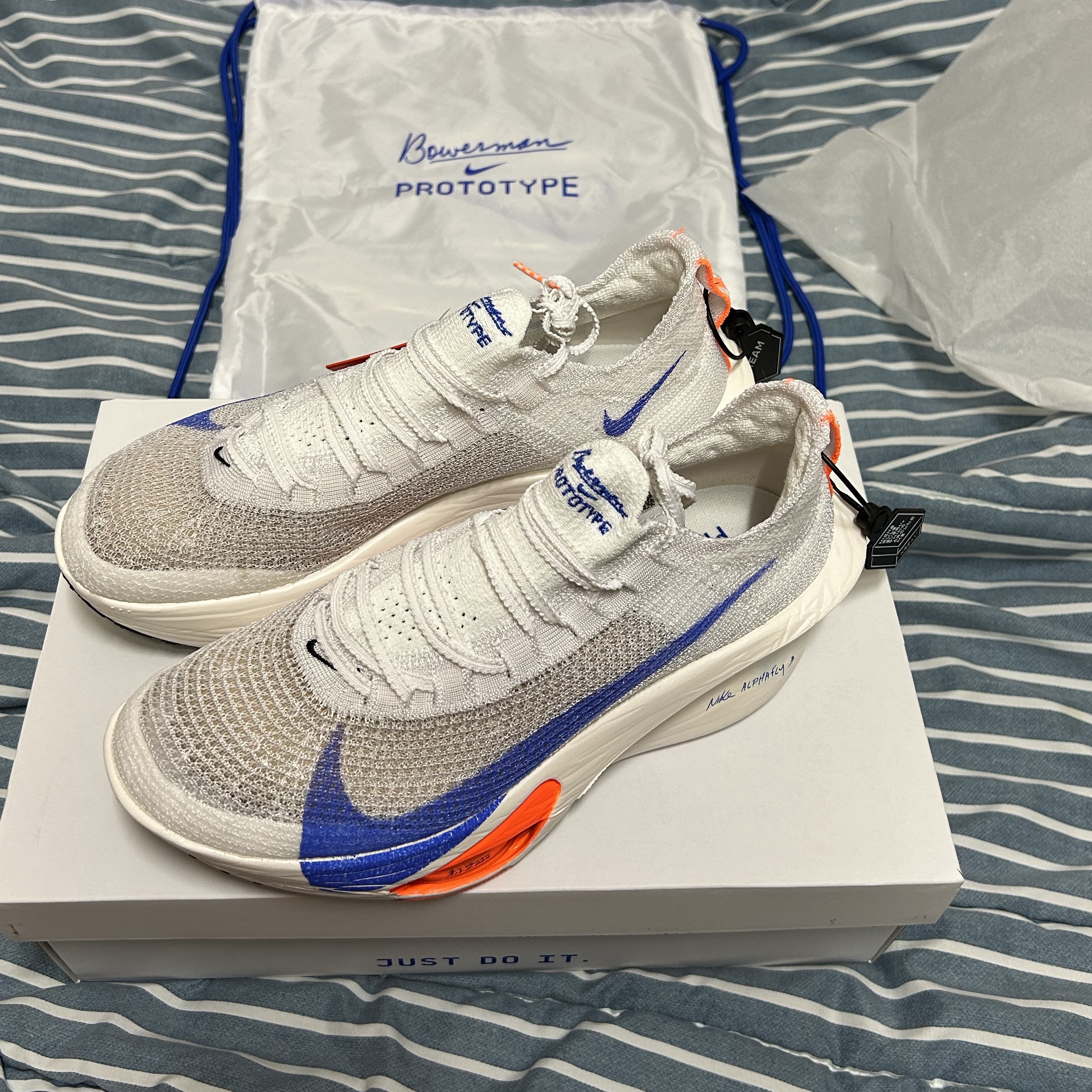 Nike Air Zoom Alphafly Next% 3 Blueprint 착용 스타일