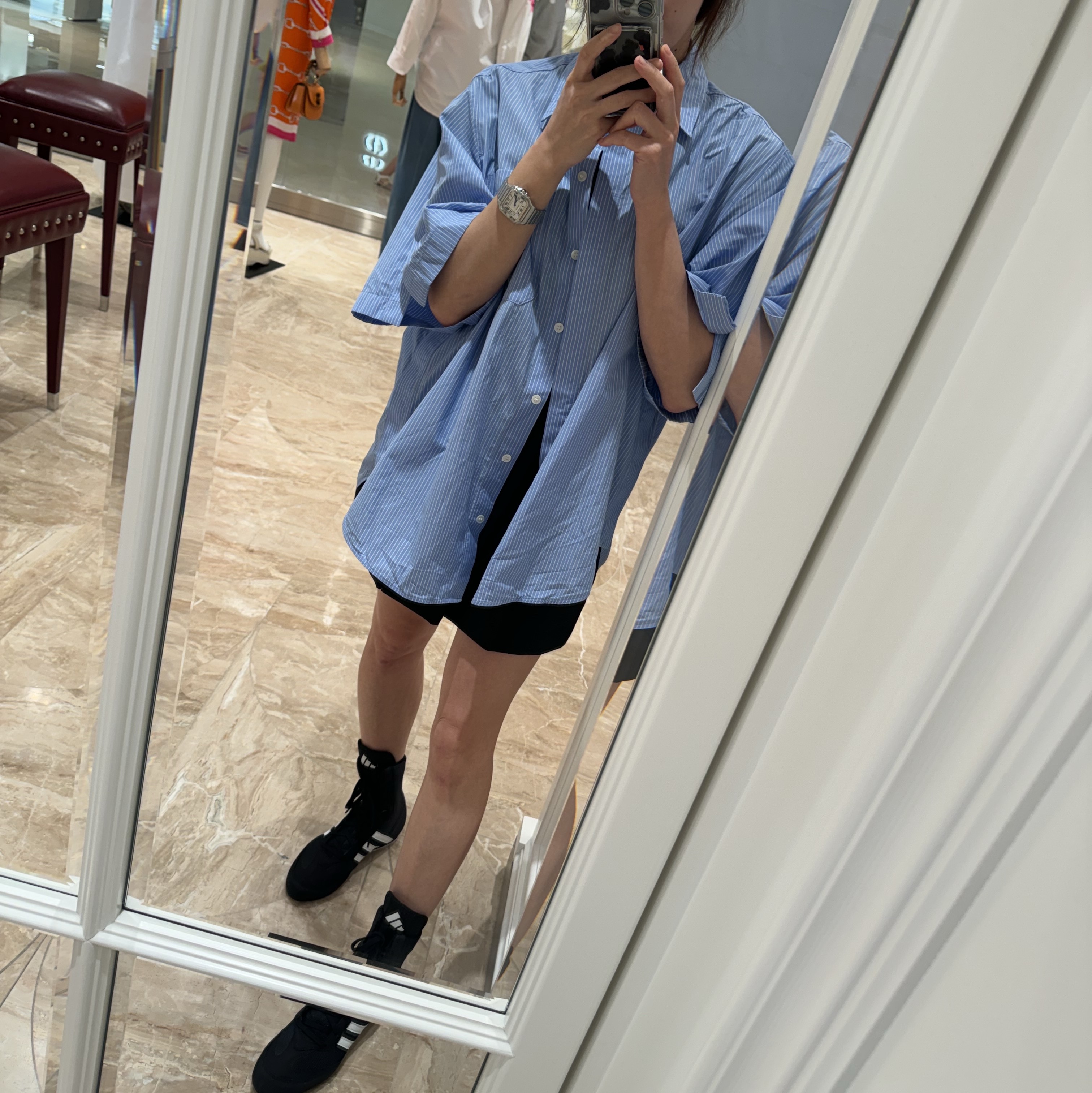 Adidas Box Hog 2.0 Boots Core Black Cloud White 착용 스타일