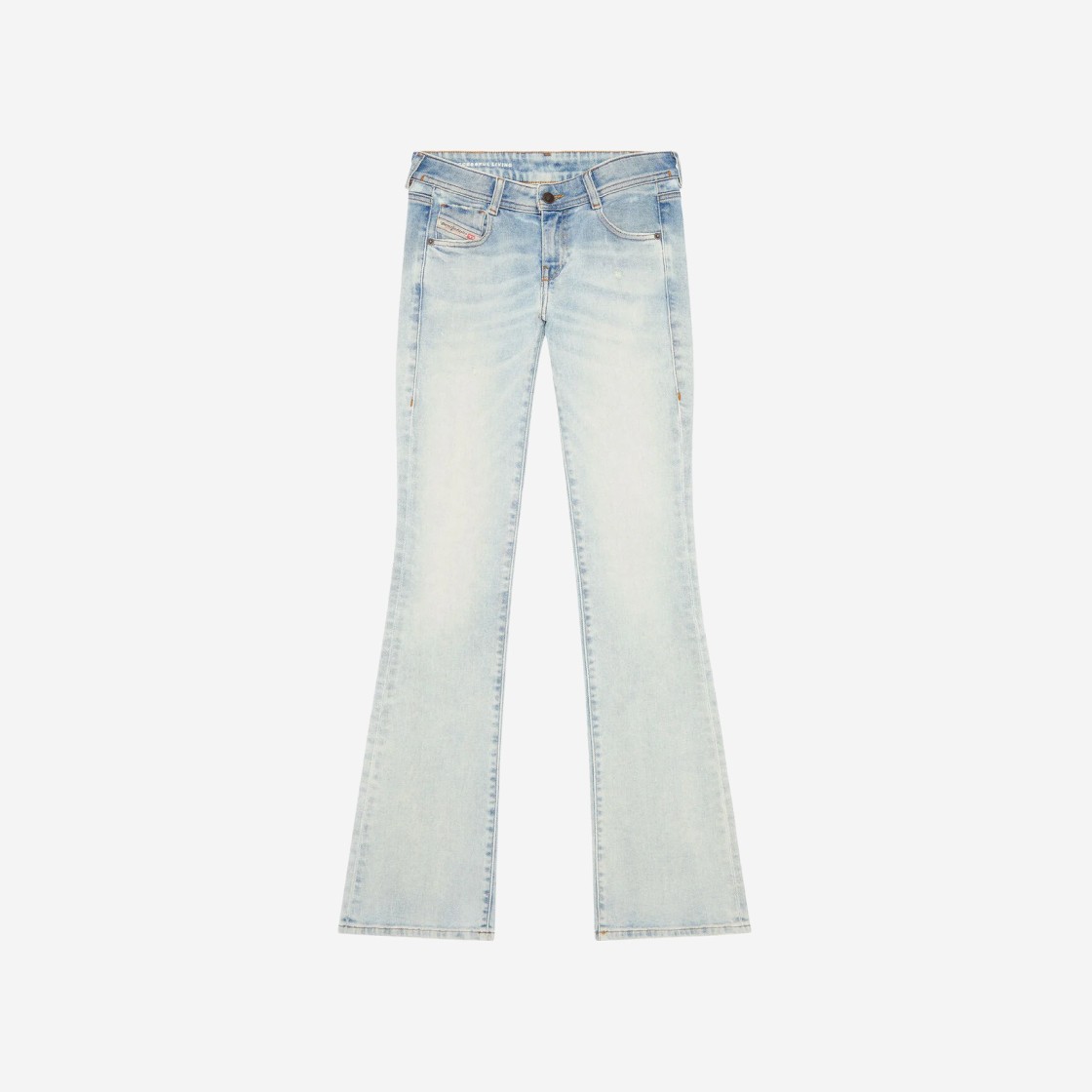 (W) Diesel Bootcut and Flare Jeans 1969 D-Ebbey 09h73 Light Blue 상세 이미지 1