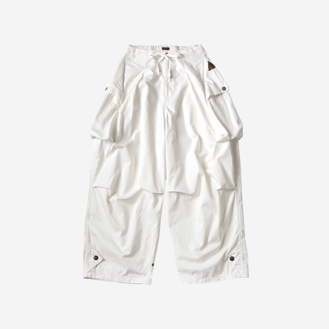 (W) Kapital Combed Gabardine Ao Dai Cargo Pants White 상세 이미지 1