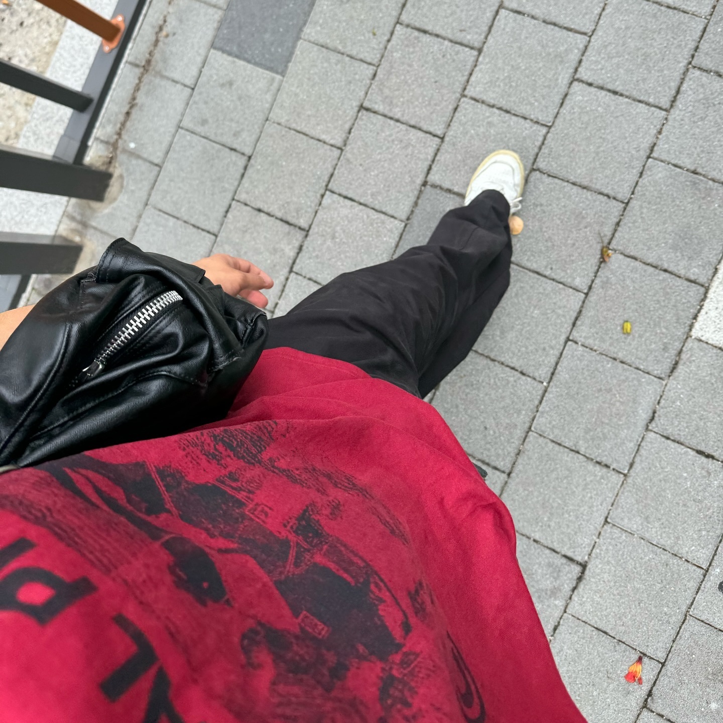 Millo Archive Central Prey T-Shirts Deep Red 착용 스타일 - 3