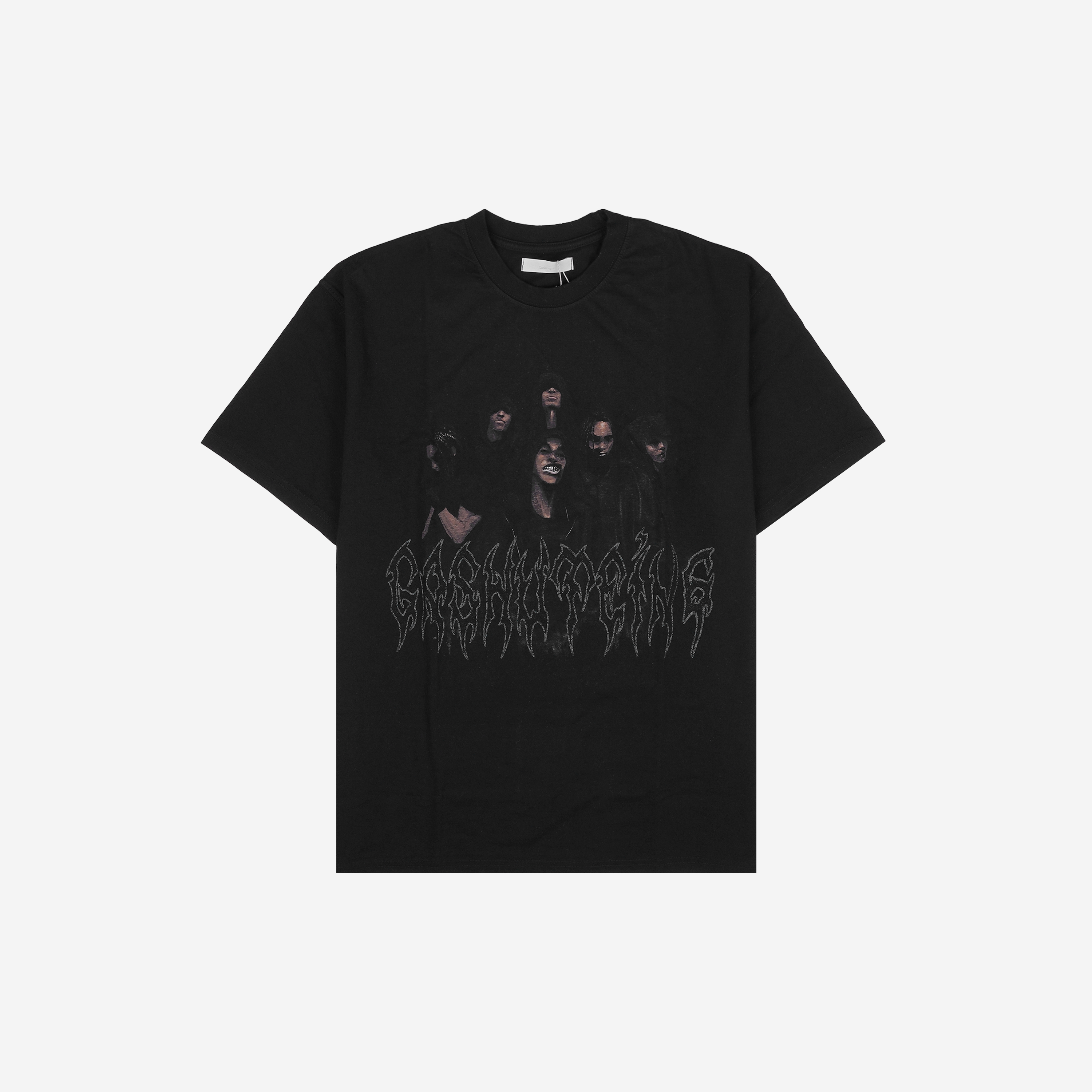 Undermycar Gashutein 6 Six People Graphic T-Shirt Bristol Black - 24SS