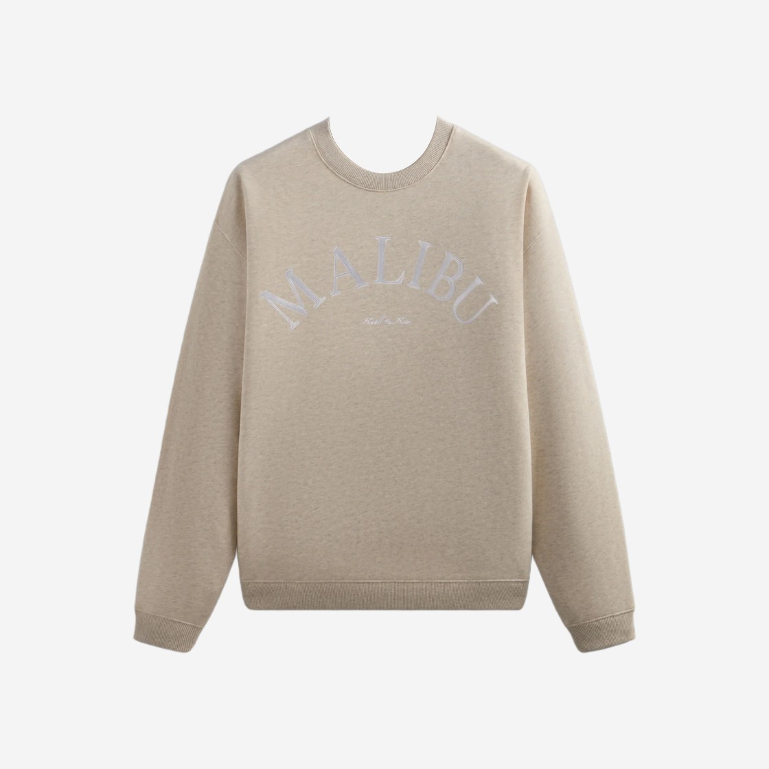 Kith Malibu Souvenir Crewneck Heather Oatmeal 상세 이미지 1