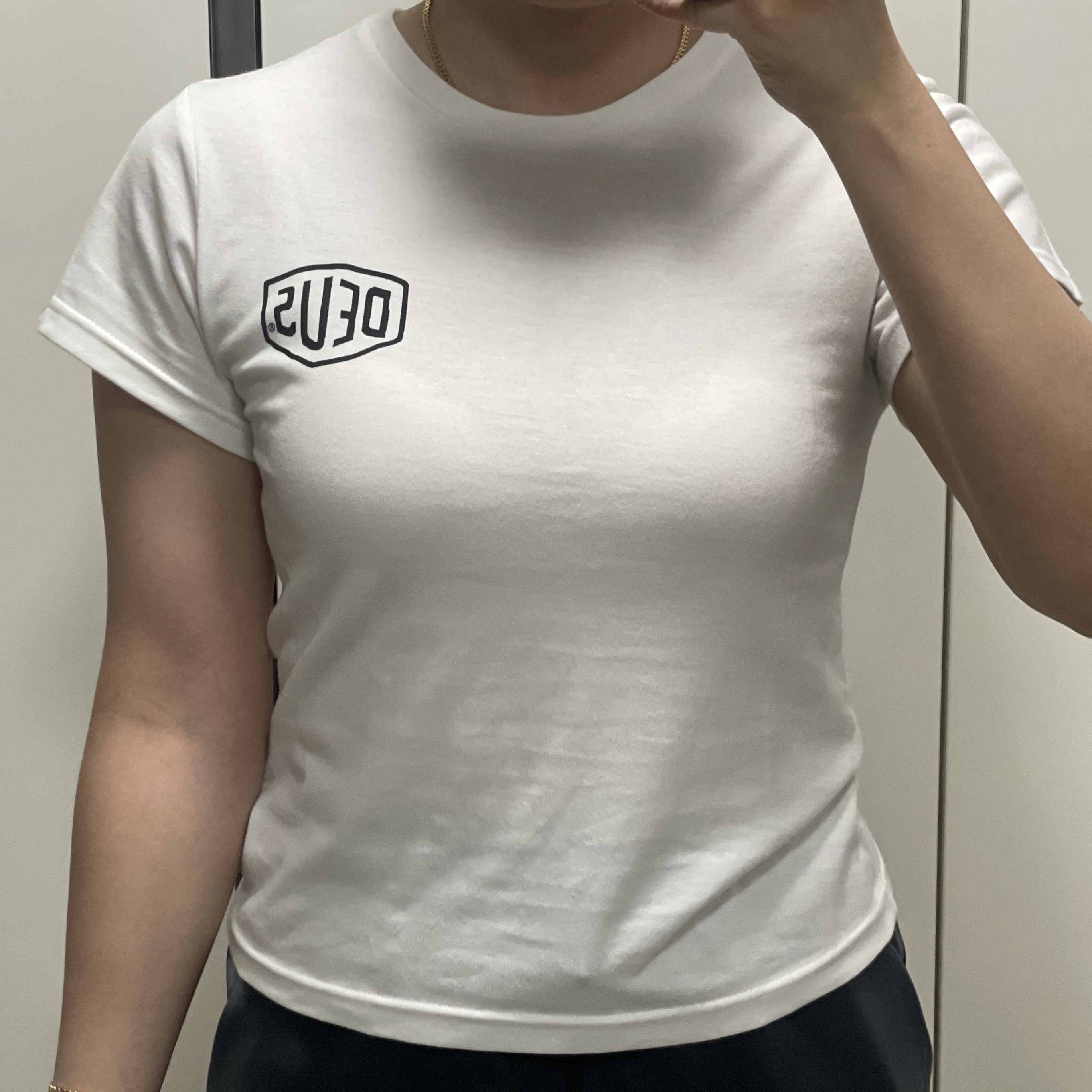 (Kids) Deus Ex Machina College Seoul T-Shirt White 착용 스타일