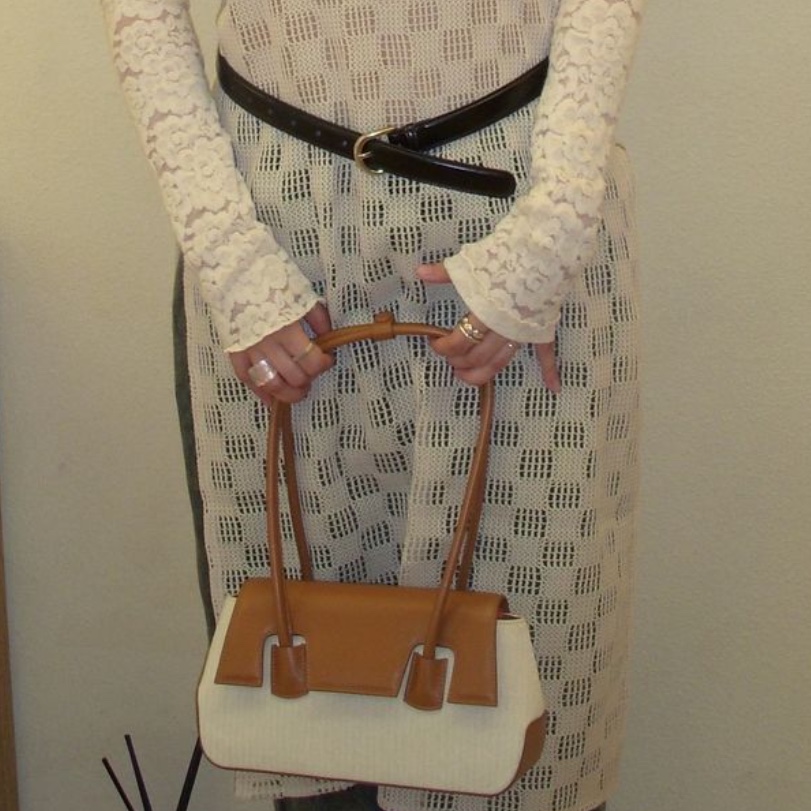 APOA GLove Bag Canvas Black, APOA GLove Bag Canvas Brown 착용 스타일