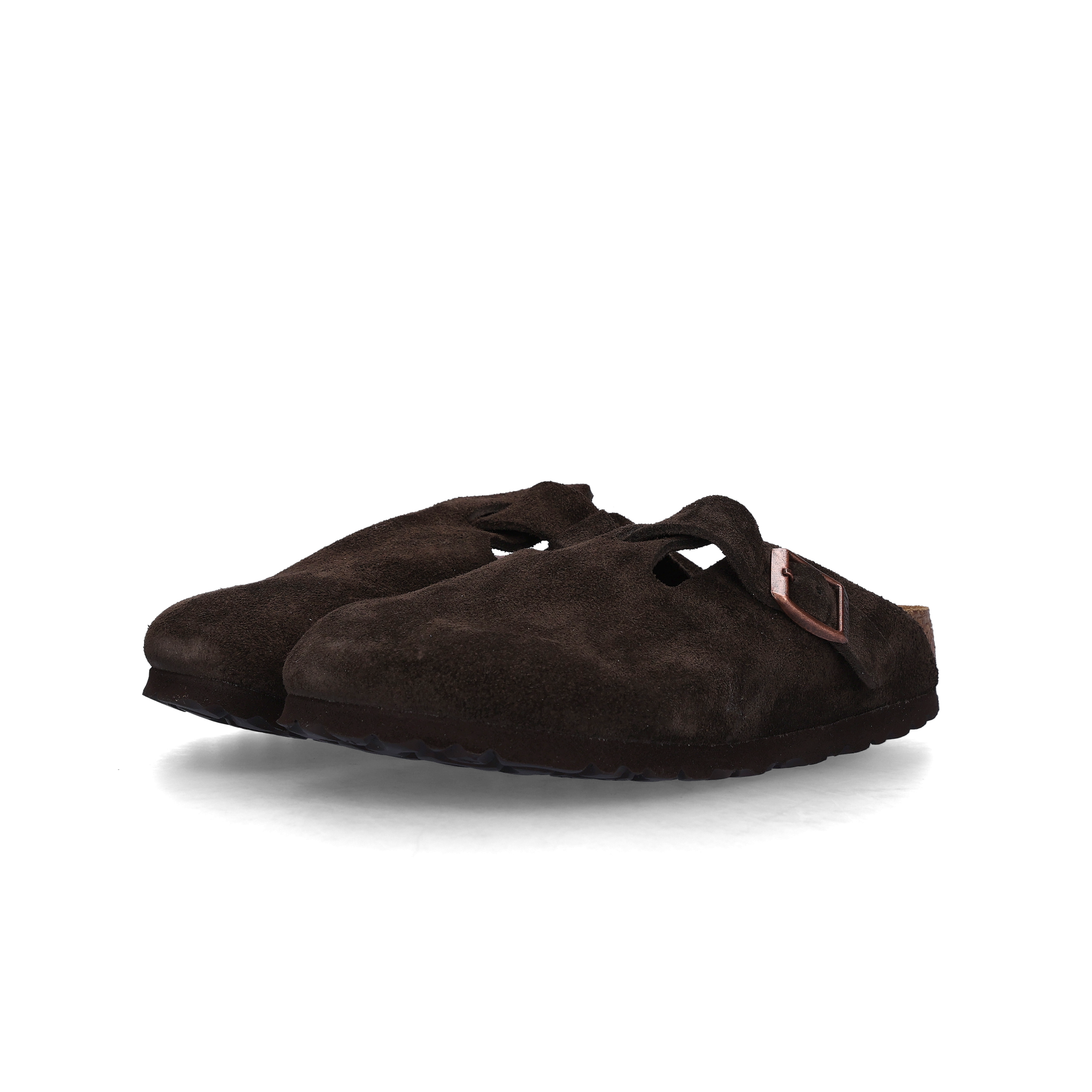 버켄스탁 보스턴 소프트 풋베드 모카 - 내로우(Birkenstock Boston Soft Footbed Mocha - Narrow)