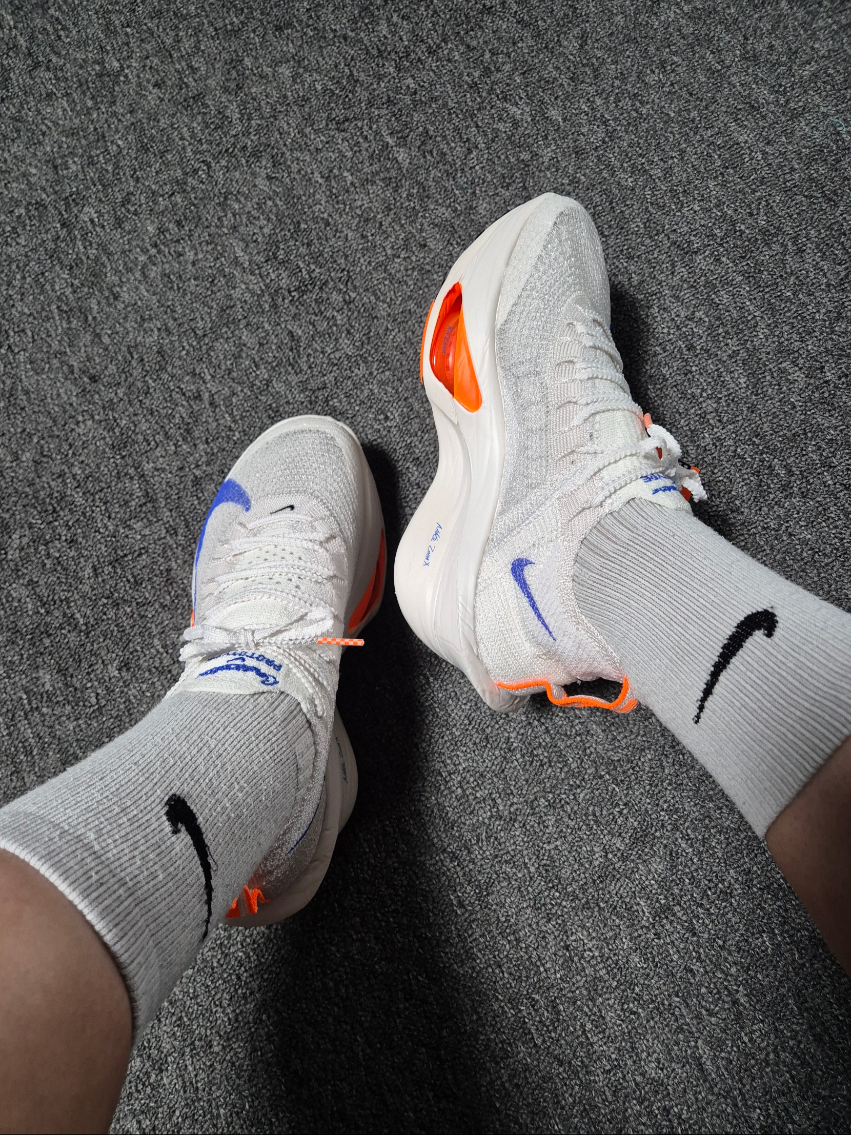 (W) Nike Air Zoom Alphafly Next% 3 Blueprint 착용 스타일