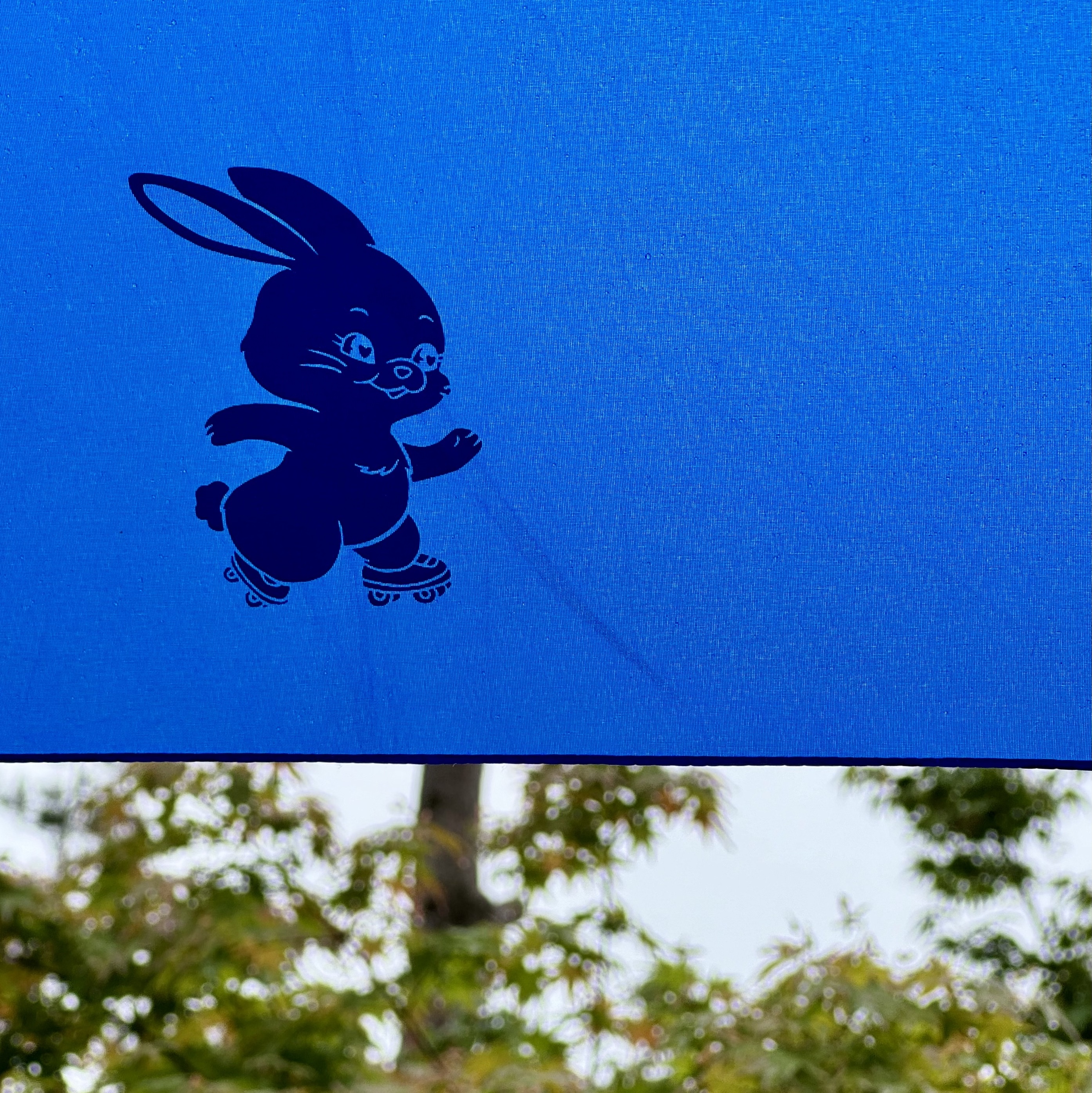 NewJeans Tokki 3 Tier Umbrella Blue 착용 스타일