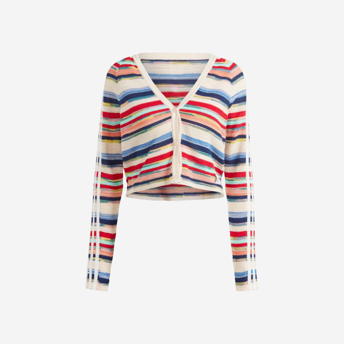 (W) Adidas x Kseniaschnaider Knitted Cardigan Multicolor - KR Sizing 상세 이미지 1