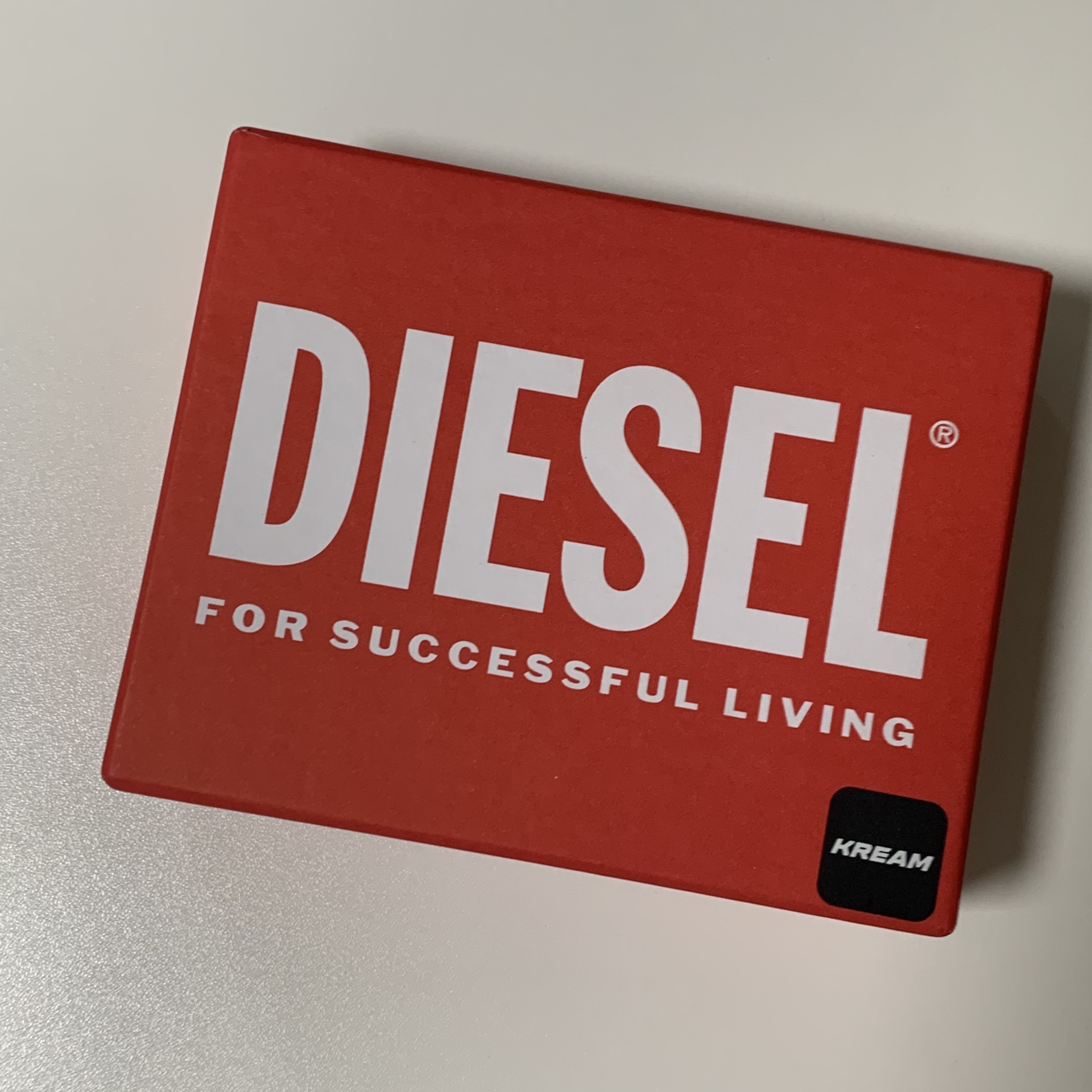 Diesel Johnny Card Case Brown 착용 스타일 - 2
