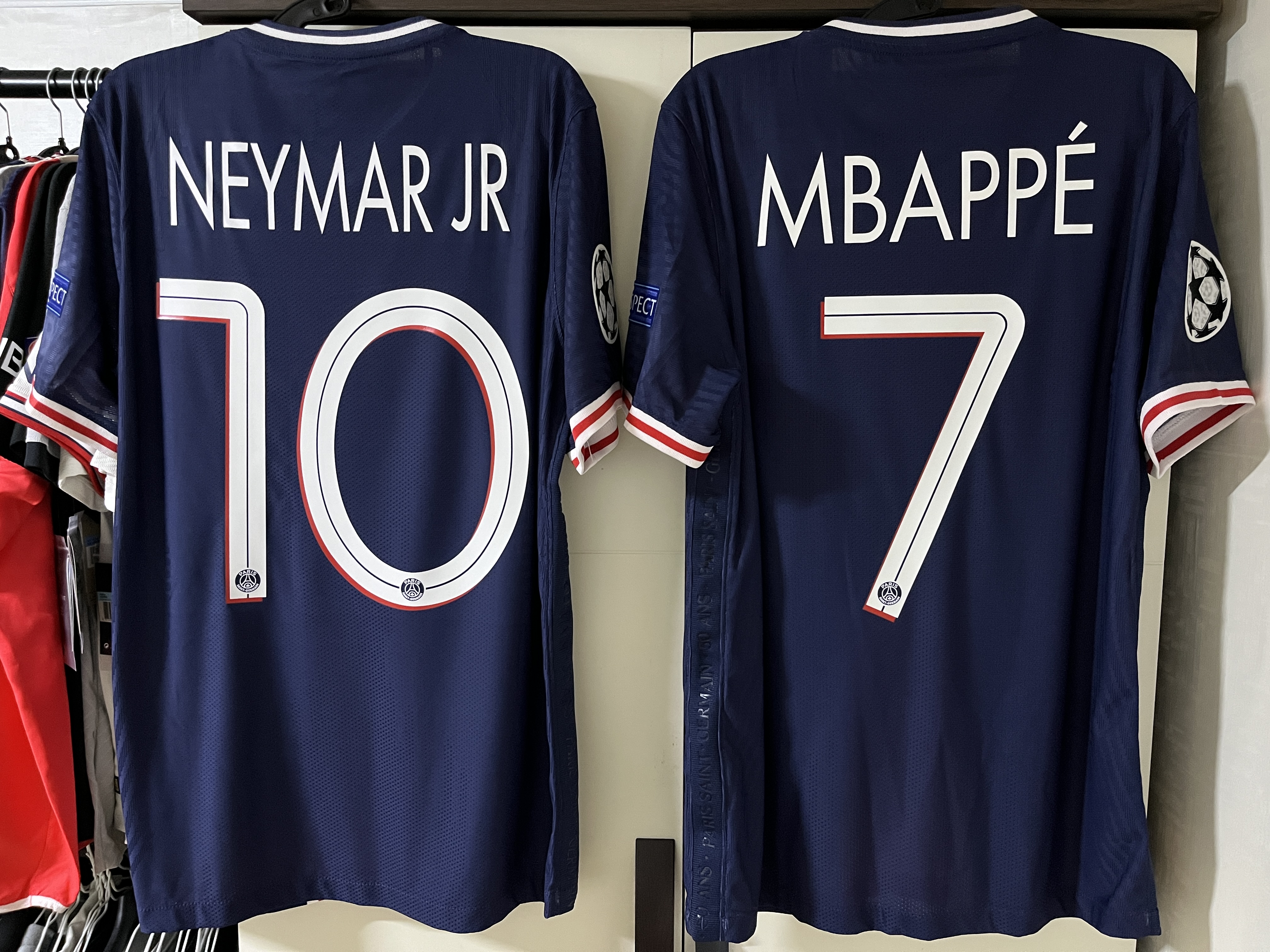 Nike Paris Saint-Germain 2020/21 Vapor Match Home Jersey Midnight Navy (Non Marking Ver.) 착용 스타일 - 1