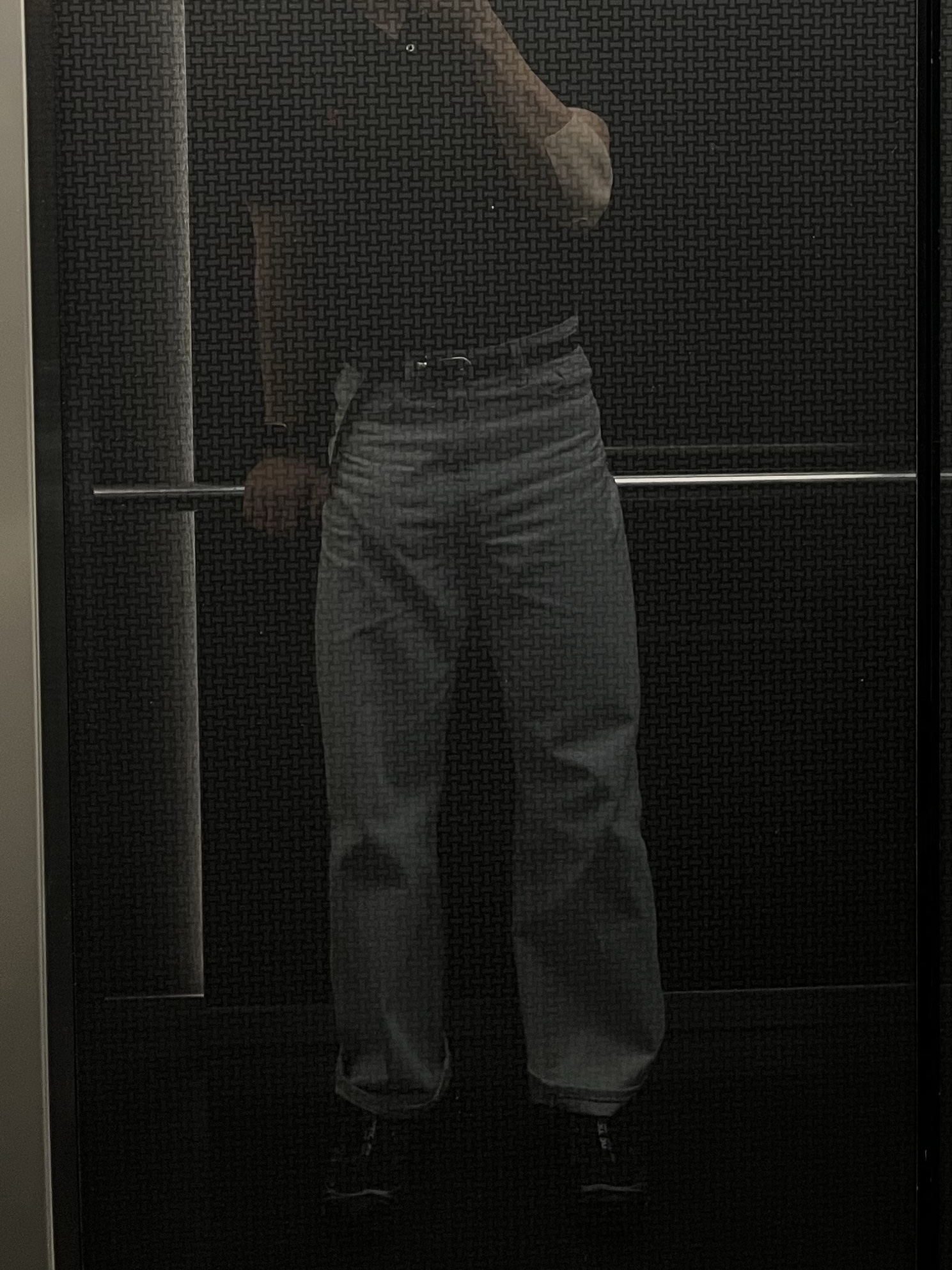 Polo Ralph Lauren Custom Slim Fit Mesh Polo Shirt Black, Our Legacy Belt 2cm Leather Black 착용 스타일