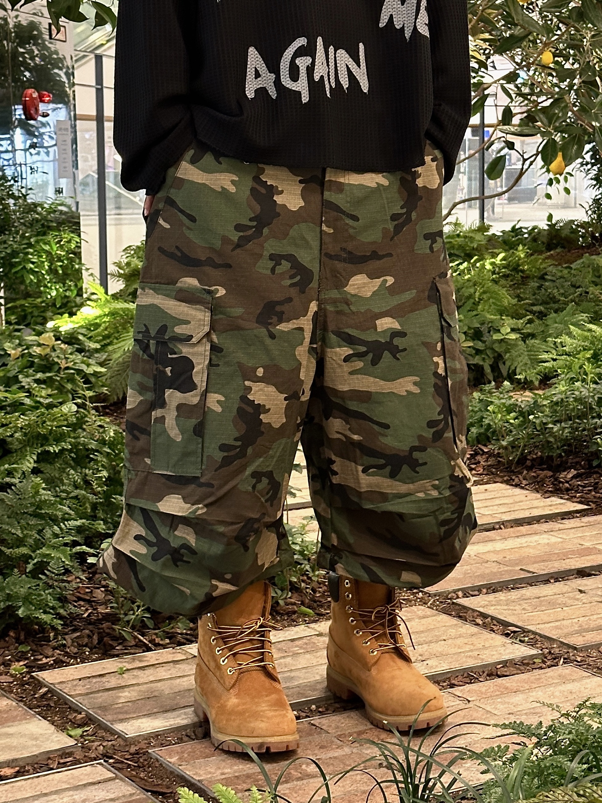 Timberland Premium 6 inch Waterproof Boot Wheat Nubuck - Wide 착용 스타일 - 4