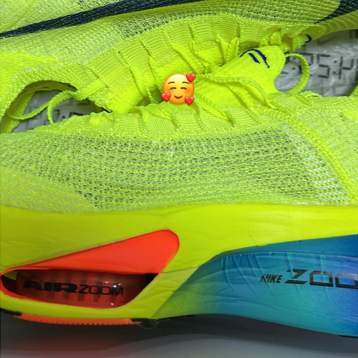 Nike Air Zoom Alphafly Next% 3 Volt 착용 스타일